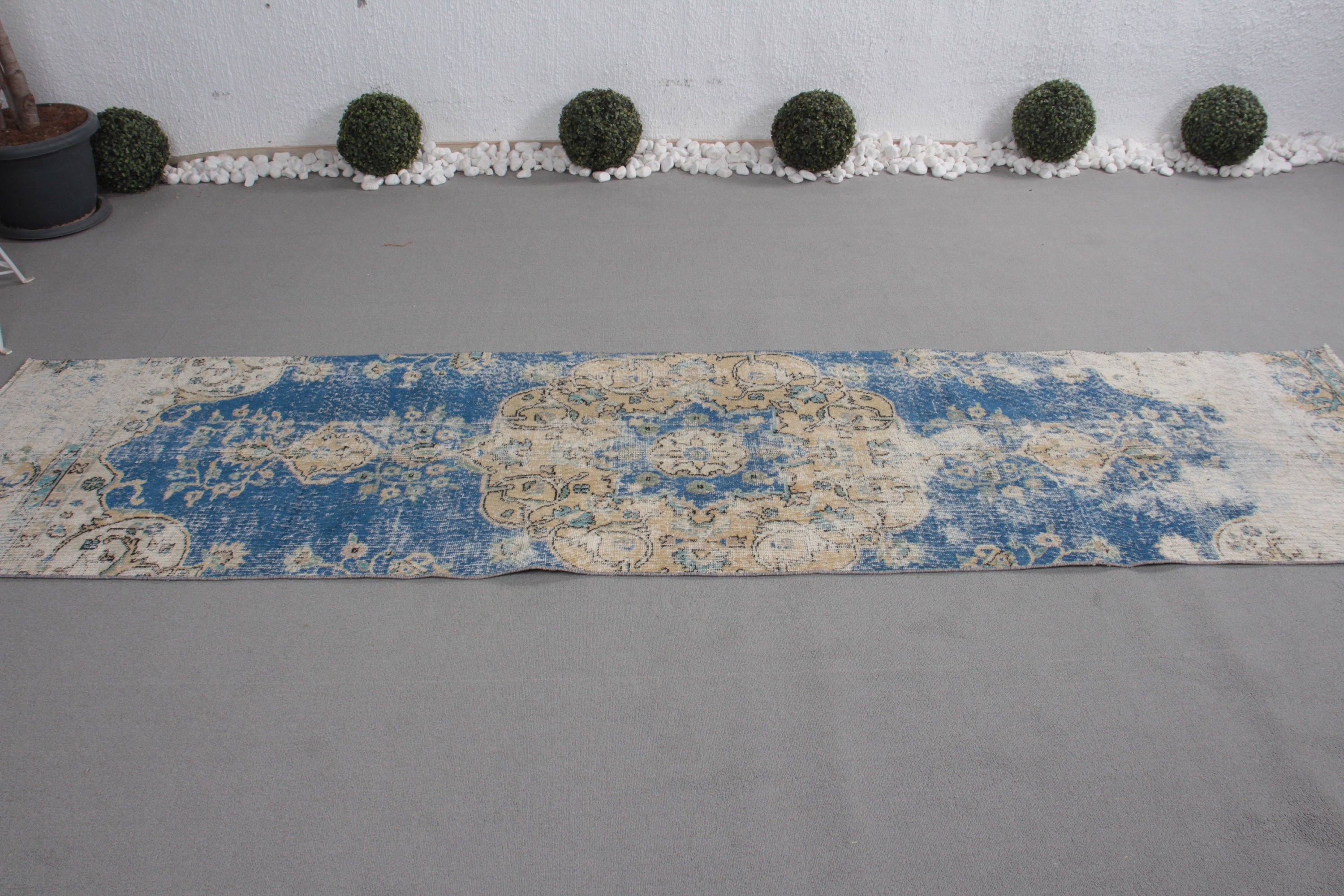 Koridor Halısı, Beni Ourain Koşucu Halısı, Vintage Halı, Antika Halılar, Türk Halıları, Geometrik Halı, 2.6x10.5 ft Runner Halıları, Bej Yer Halıları