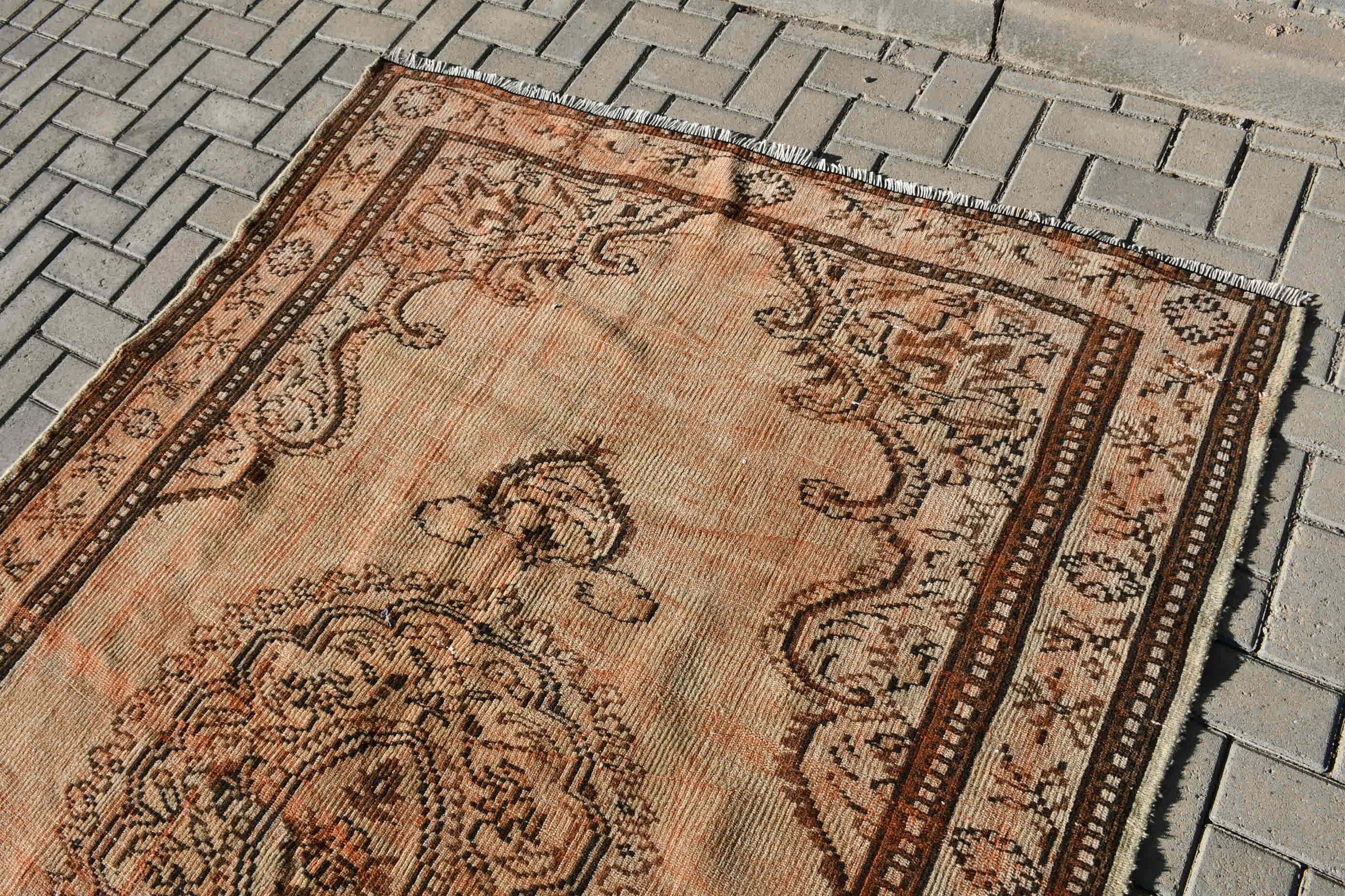 Turkish Rugs, 5.5x8 ft Large Rug, Vintage Rug, Dining Room Rug, Brown Antique Rug, Anatolian Rug, Cool Rug, Rugs for Salon, Bedroom Rugs