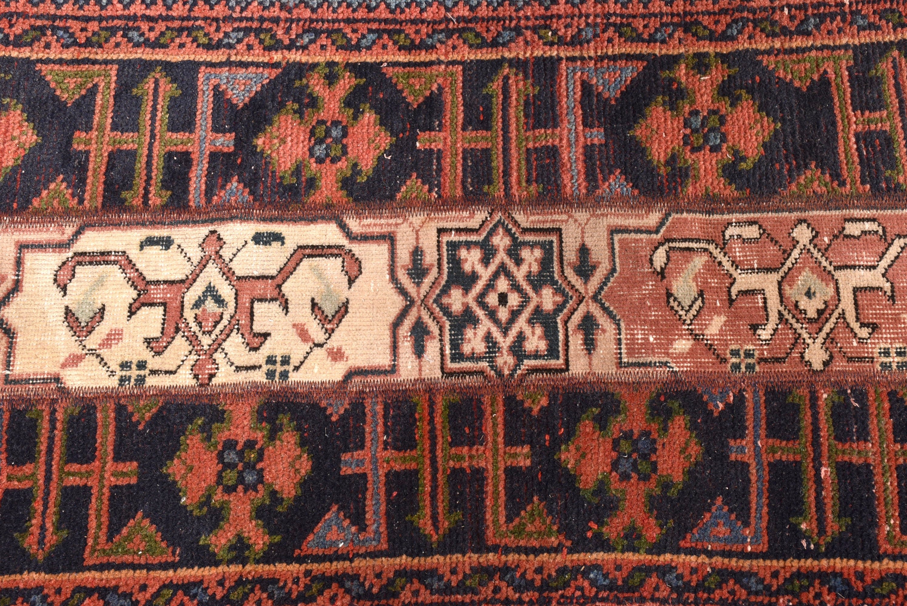 Mavi Bildirimi Halı, Küçük Vintage Halılar, Küçük Alan Halıları, Havalı Halı, Vintage Halılar, Boho Halı, 1.8x3.2 ft Küçük Halı, Türk Halıları, Fas Halısı