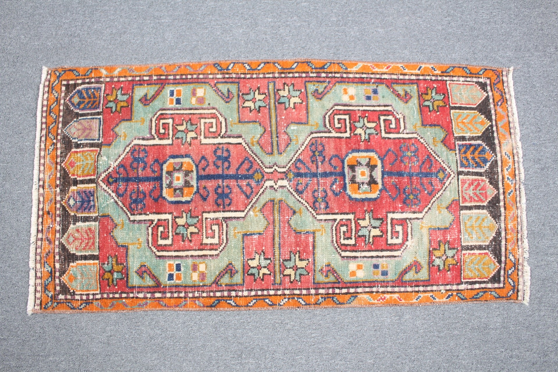 Yatak Odası Halıları, Ev Dekorasyonu Halısı, Çocuk Halısı, Yatak Odası Halıları, Havalı Halı, Türk Halıları, Vintage Halılar, Pembe Yün Halı, 1.8x3.4 ft Küçük Halılar