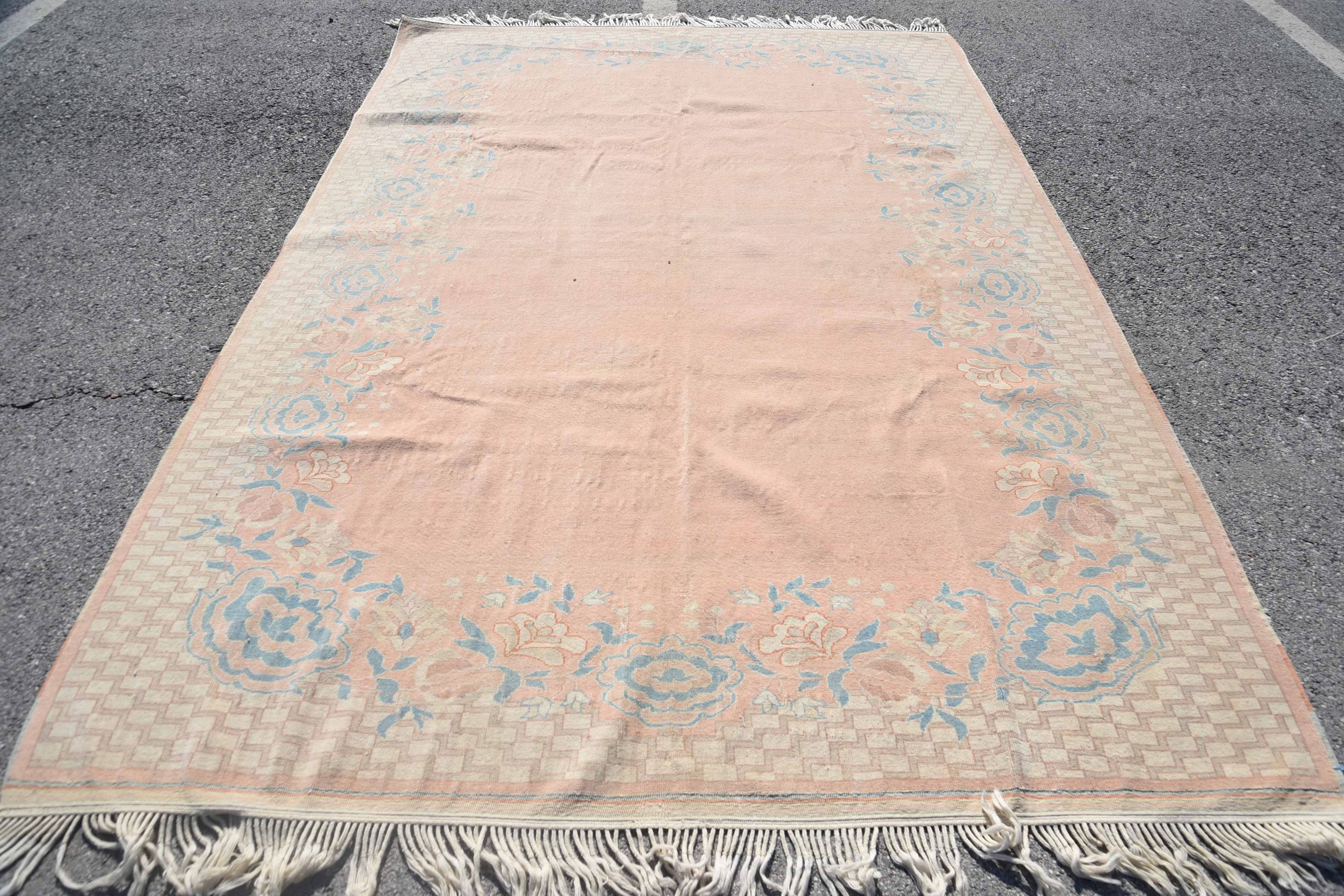 Salon Halıları, Kabile Halıları, Oturma Odası Halıları, Ev Dekorasyonu Halıları, Türk Halıları, Vintage Halılar, 6,9x10,3 ft Büyük Boy Halılar, Antika Halılar, Salon Halıları