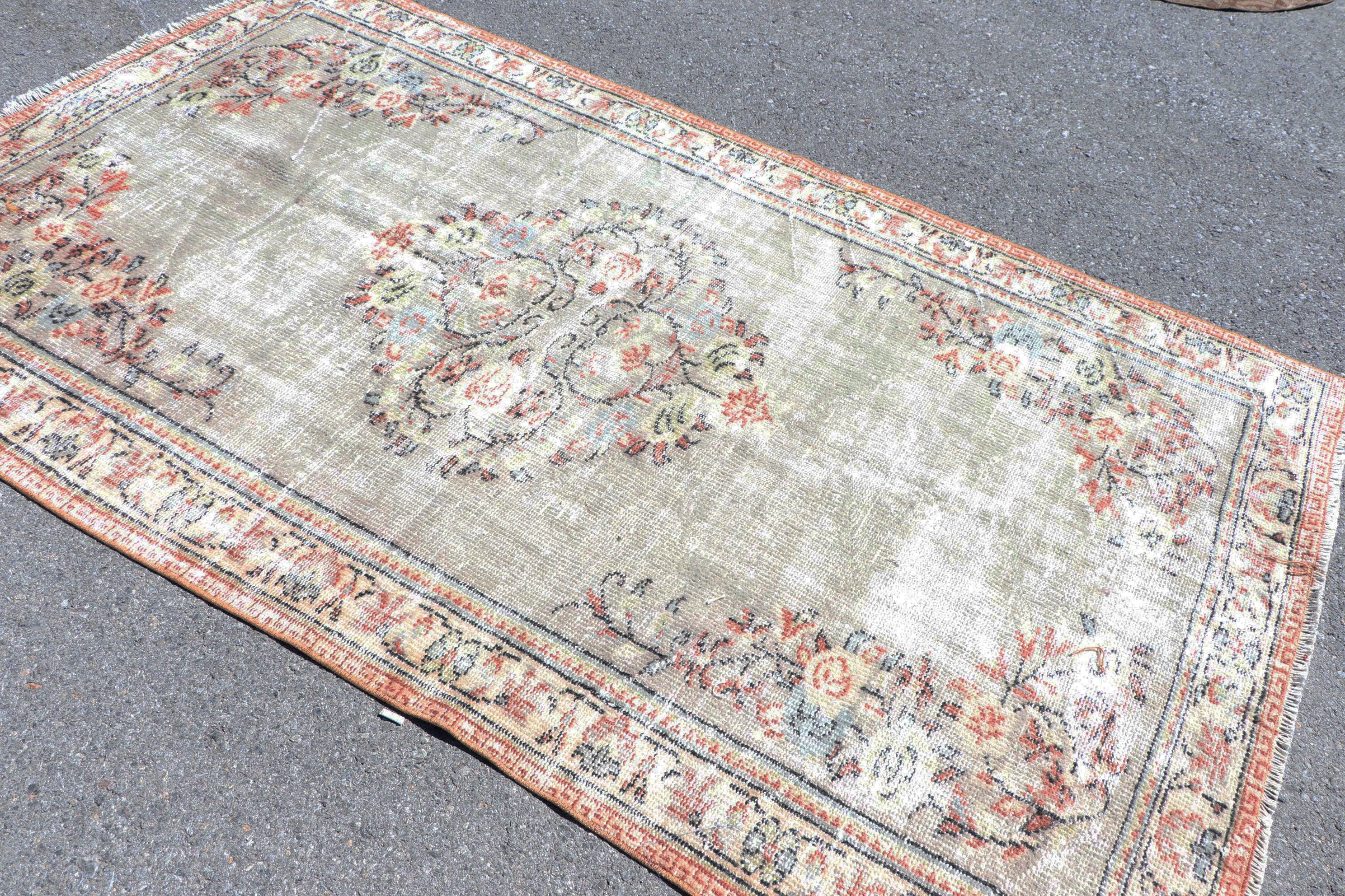 Beige Home Decor Rug, Antique Rugs, Oriental Rug, Turkey Rugs, Nursery Rugs, Floor Rug, Vintage Rug, Turkish Rugs, 4.8x8.1 ft Area Rug