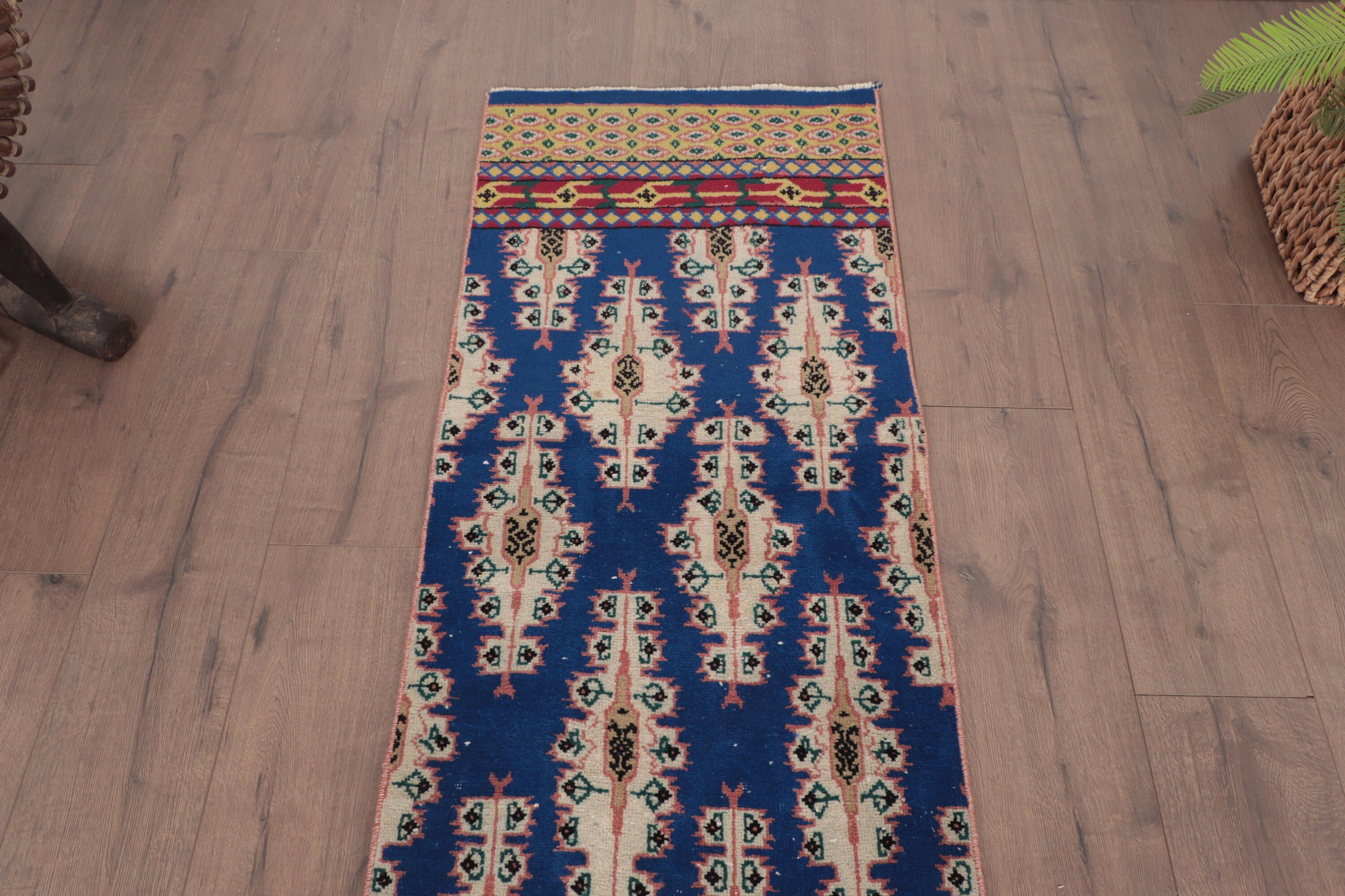 Vintage Halı, Oryantal Halılar, Türk Halıları, Uzun Yolluk Halıları, 1.9x8.3 ft Runner Halıları, Vintage Runner Halıları, Modern Halı, Bej Antika Halılar