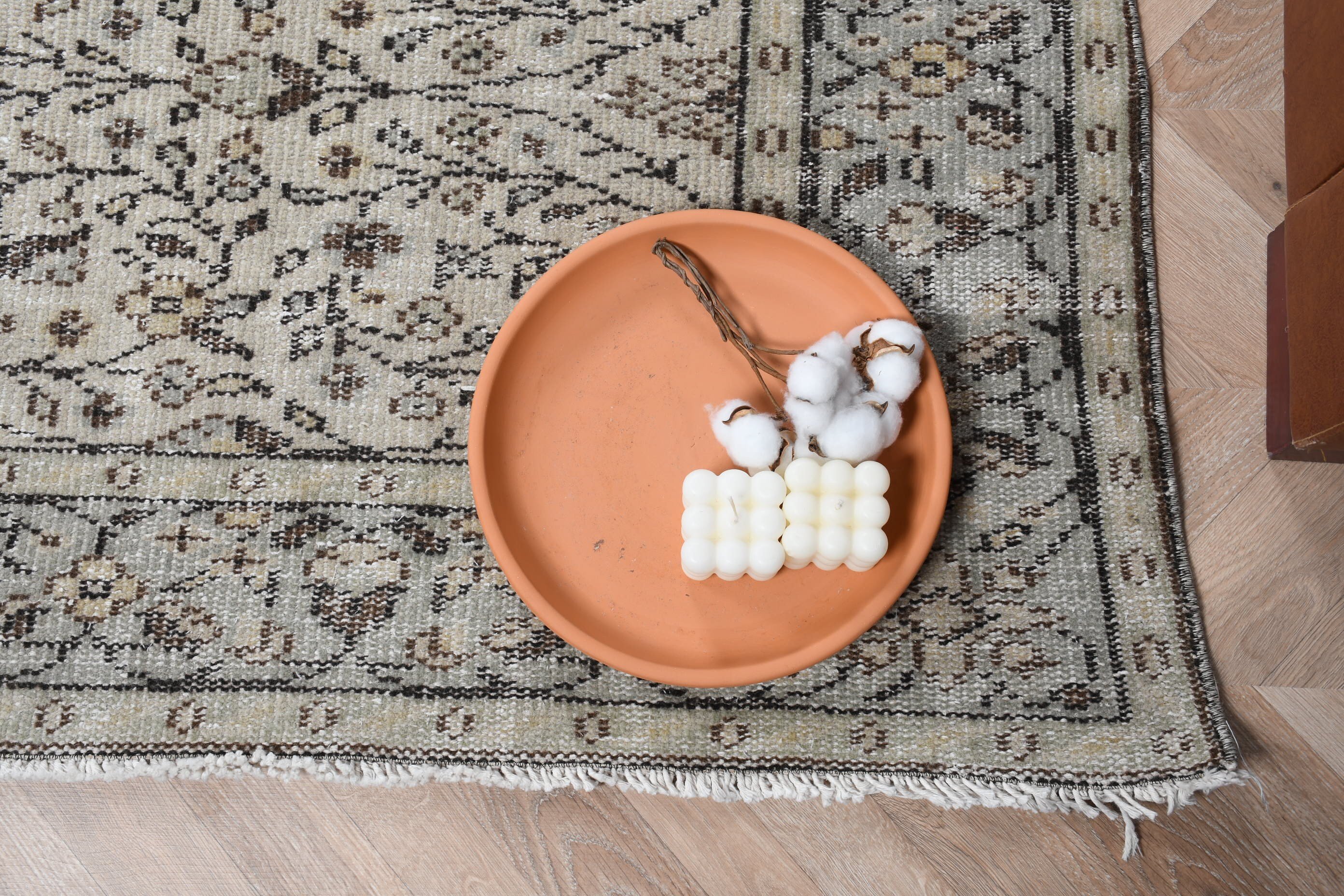 5.5x8.5 ft Large Rugs, Vintage Rug, Aztec Rug, Moroccan Rugs, Turkish Rug, Salon Rug, Beige Home Decor Rugs, Dining Room Rug