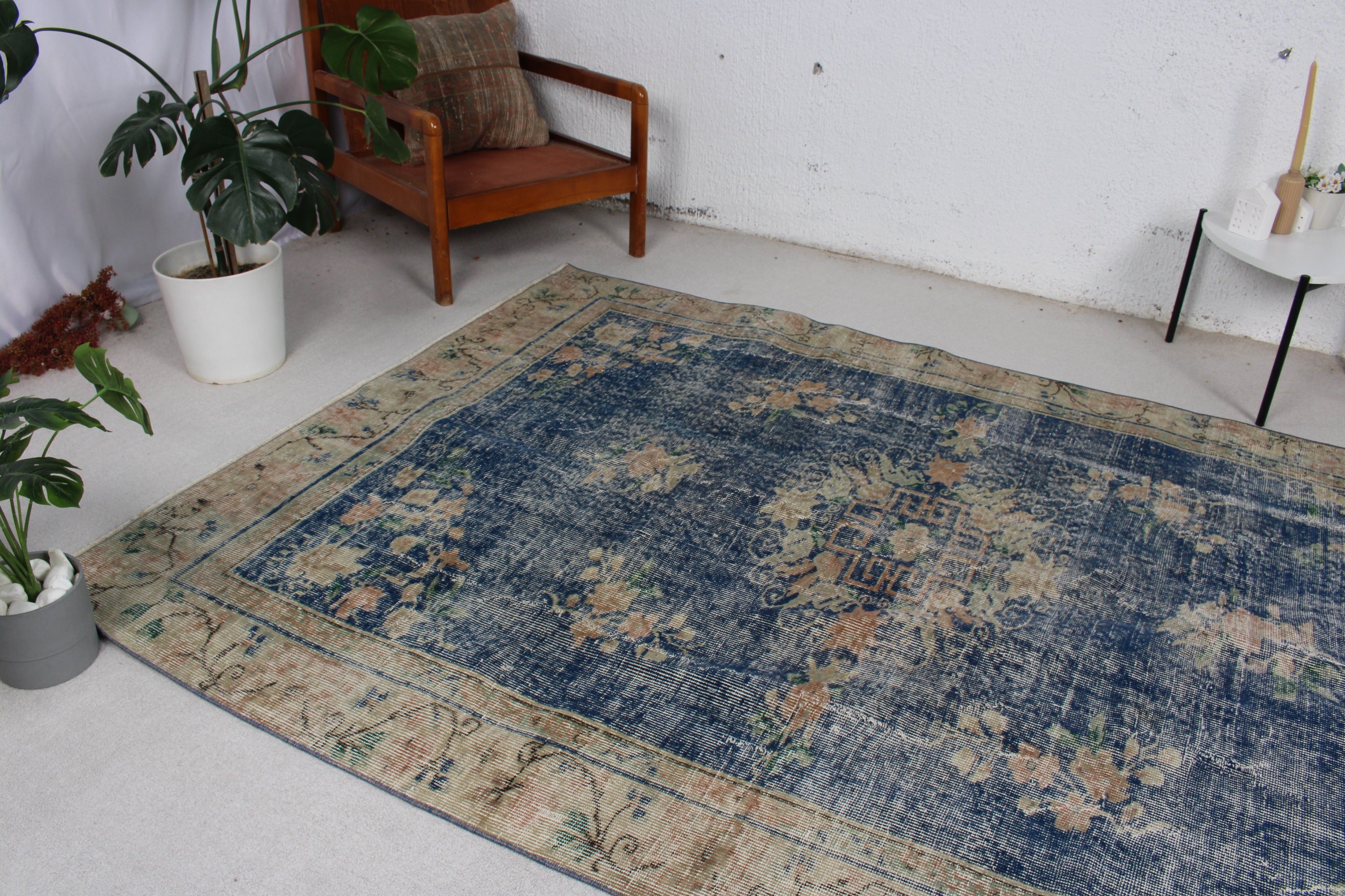 5.7x8.1 ft Büyük Halılar, Büyük Boho Halıları, Türk Halıları, Mutfak Halıları, Düz Dokuma Halılar, Bej Lüks Halılar, Vintage Halı, Büyük Vintage Halılar