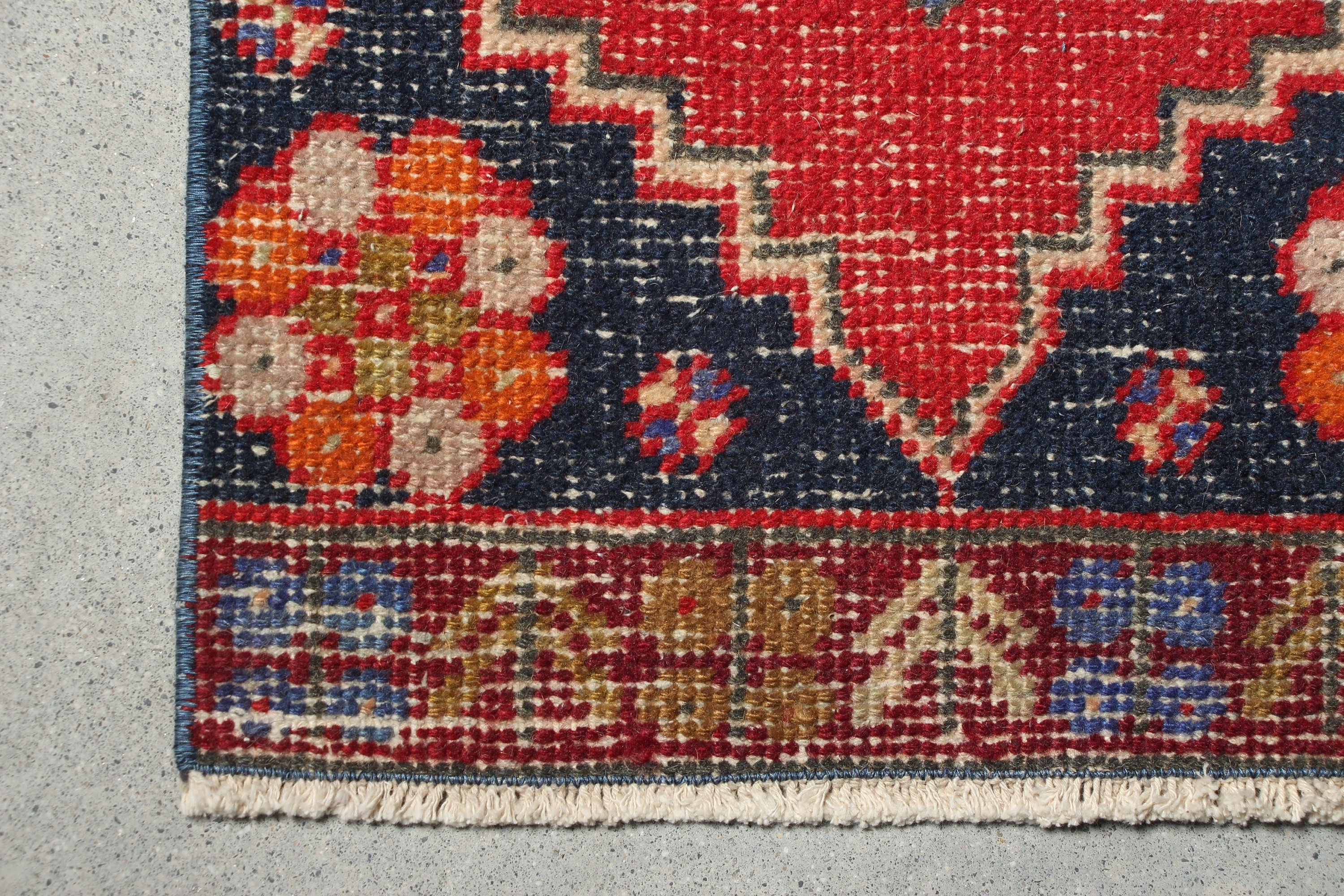 Türk Halısı, Sanat Halısı, Yatak Odası Halısı, Banyo Halıları, 1.3x2.9 ft Küçük Halı, Vintage Halı, Kırmızı Ev Dekor Halıları, Duvara Asılı Halılar, Yer Halısı