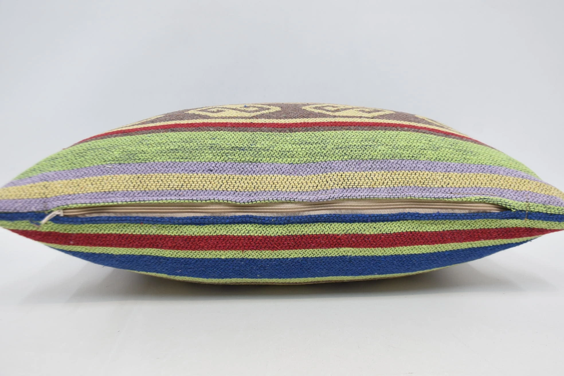 16"x24" Purple Pillow, Decorative Throw Cushion, Kilim Pillow, Sofa Bolster Cushion Case, Turkish Kilim Pillow, Kilim Cushion Sham