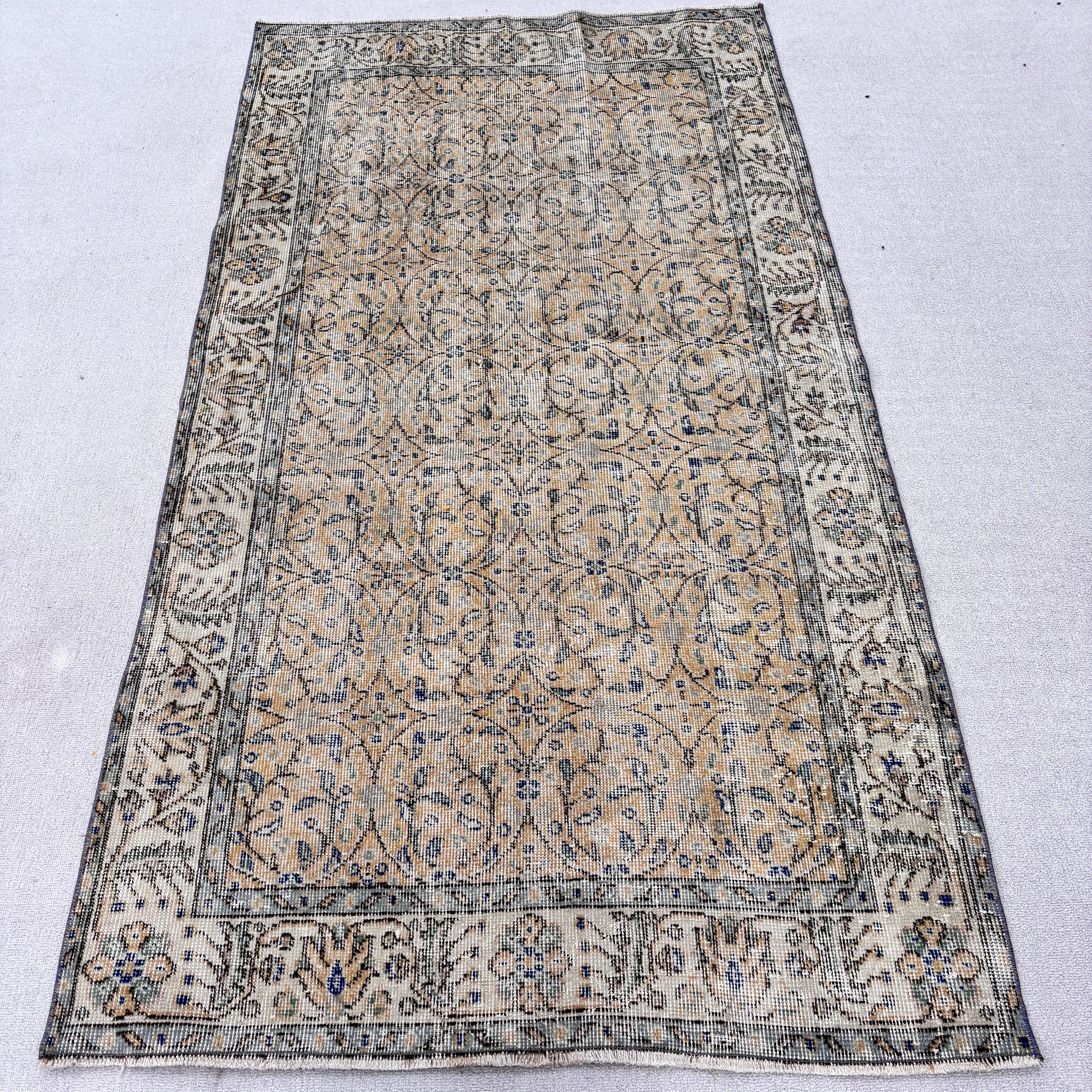 Kabile Halısı, Düz Dokuma Halılar, 3,5x6,7 ft Aksan Halısı, Sarı Lüks Halılar, Vintage Halılar, Mutfak Halıları, Oryantal Halı, Çocuk Halısı, Türk Halısı