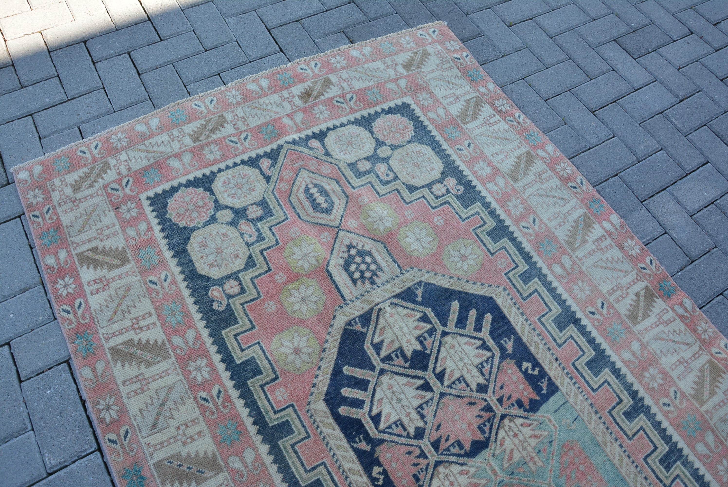 Living Room Rug, Turkish Area Rug Rugs, Bedroom Rug, Turkish Rug, Rugs for Dining Room, Floor Rugs, 4.2x7.1 ft Area Rugs, Vintage Rug