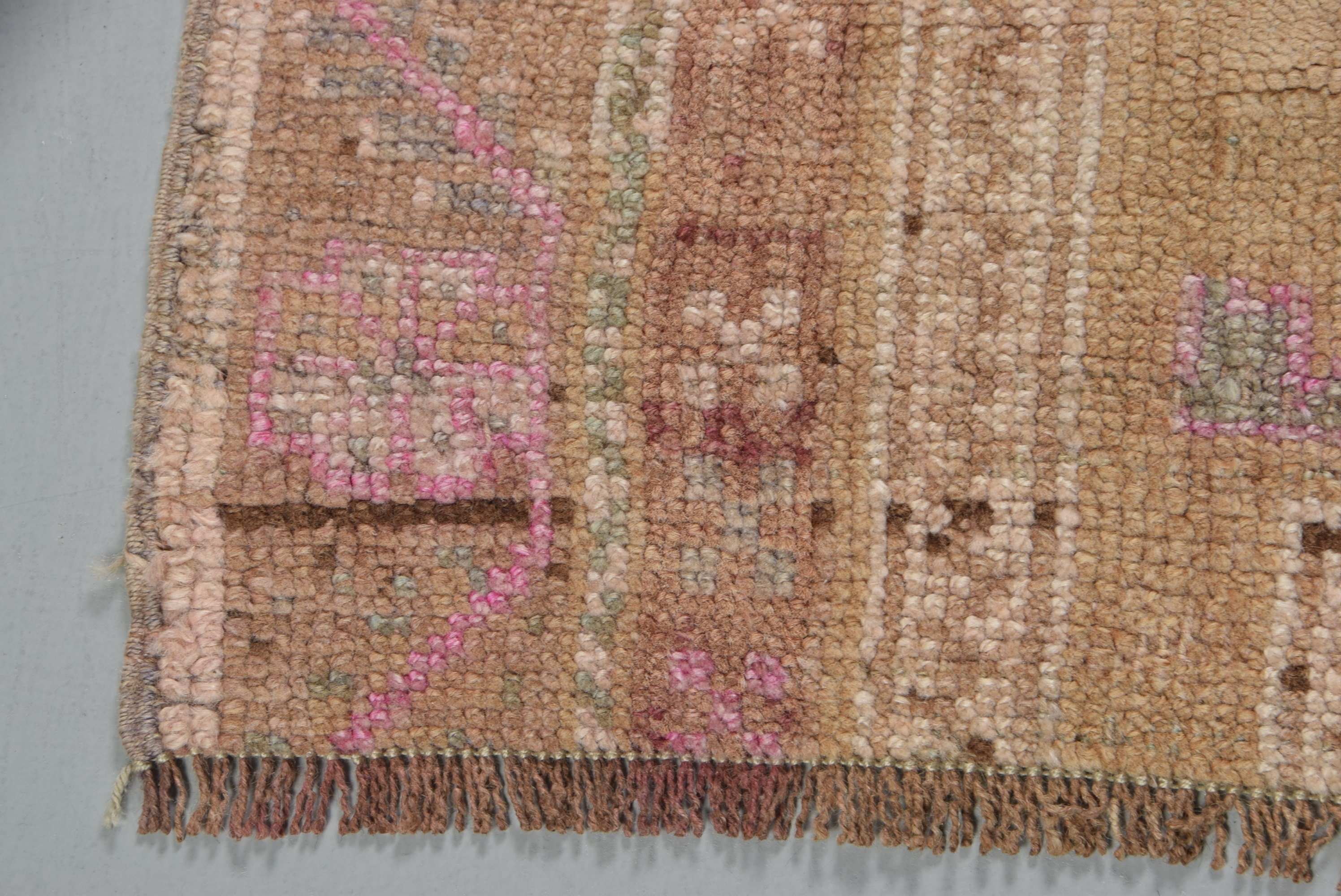 Retro Rugs, Brown Cool Rugs, Vintage Rug, 3.1x2.1 ft Small Rug, Entry Rug, Turkish Rug, Rugs for Bedroom, Wool Rug, Kitchen Rugs, Cool Rugs