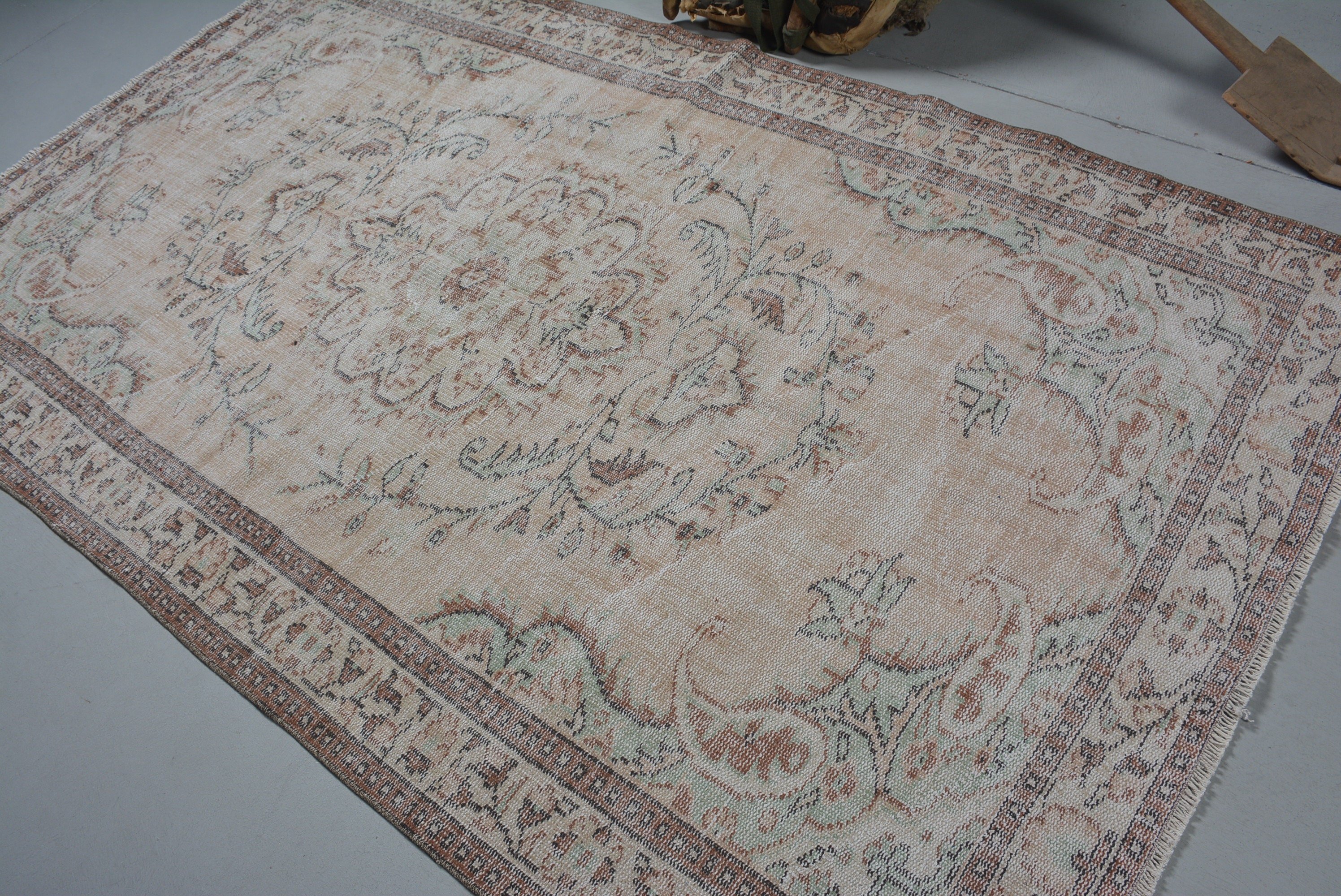 Living Room Rug, Turkish Rug, 5.2x8.5 ft Large Rug, Vintage Rug, Art Rug, Rugs for Living Room, Home Decor Rugs, Cool Rugs, Salon Rugs