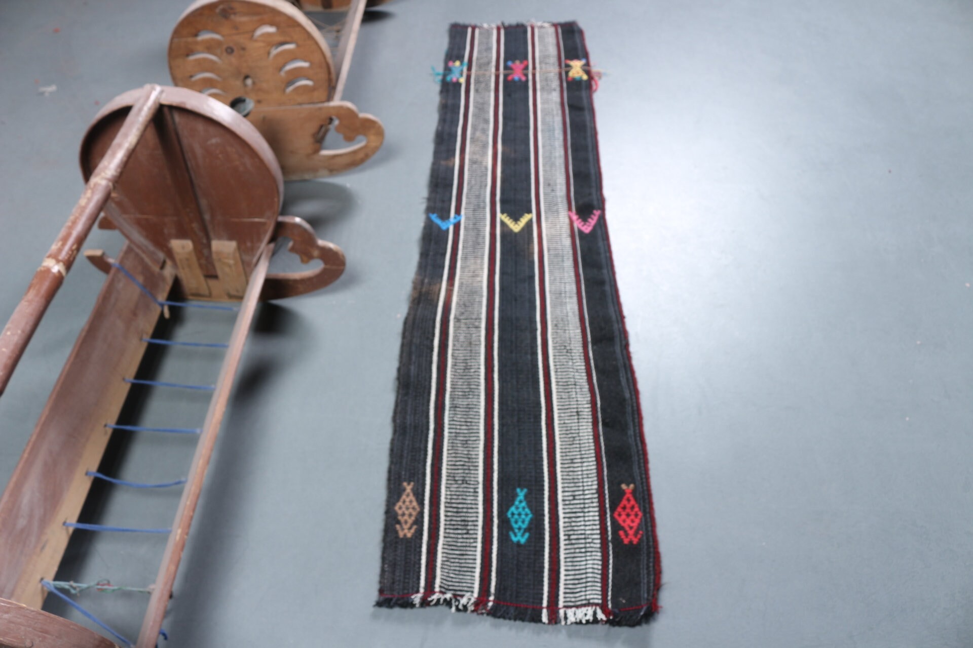 Kilim, Black Oriental Rug, Floor Rugs, Kitchen Rugs, Turkish Rugs, Rugs for Hallway, Vintage Rugs, Hallway Rug, 1.6x6.4 ft Runner Rug
