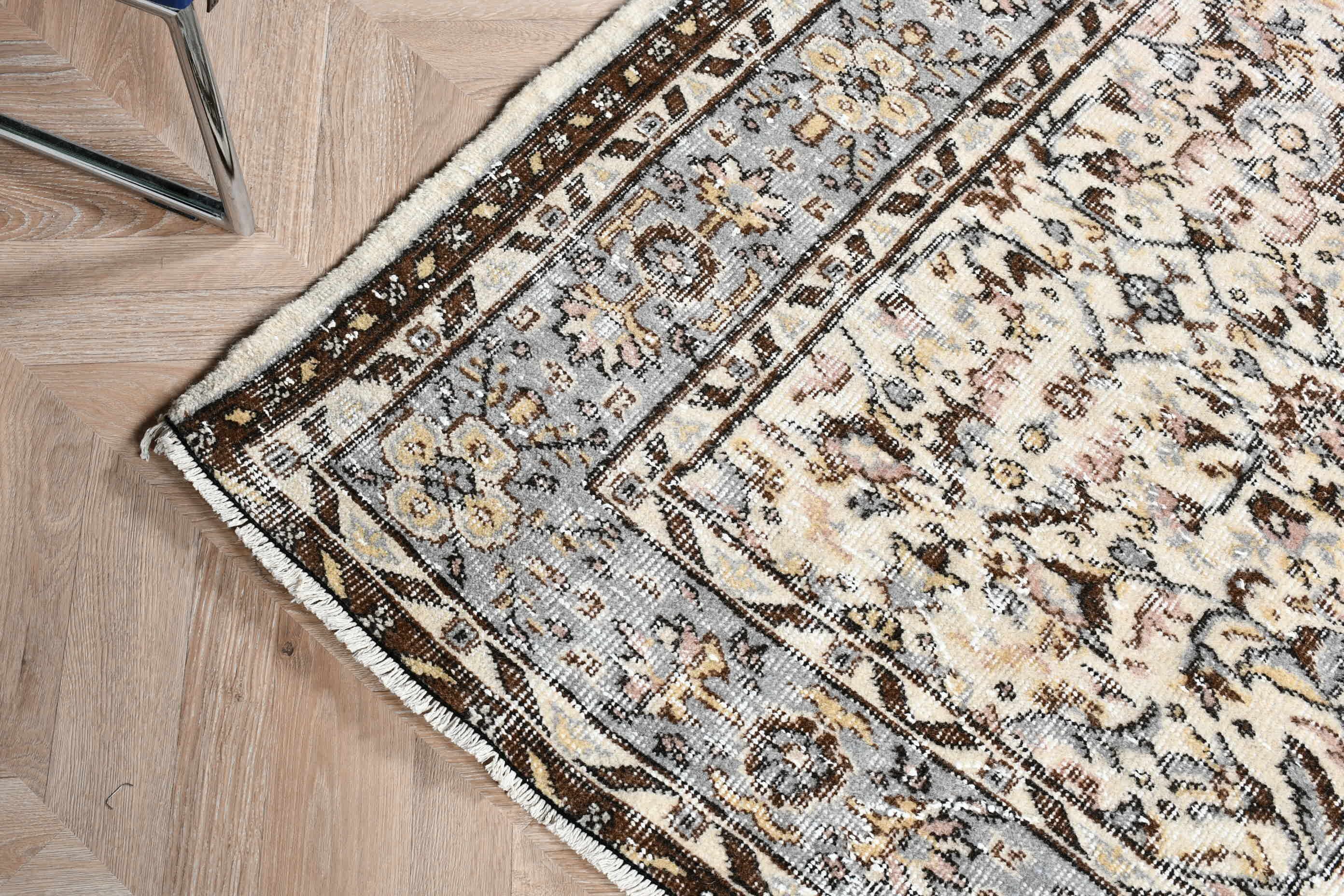 Rugs for Salon, Antique Rug, Vintage Rug, Salon Rug, Beige Home Decor Rug, Living Room Rug, Kitchen Rug, Turkish Rug, 5.5x8.6 ft Large Rug