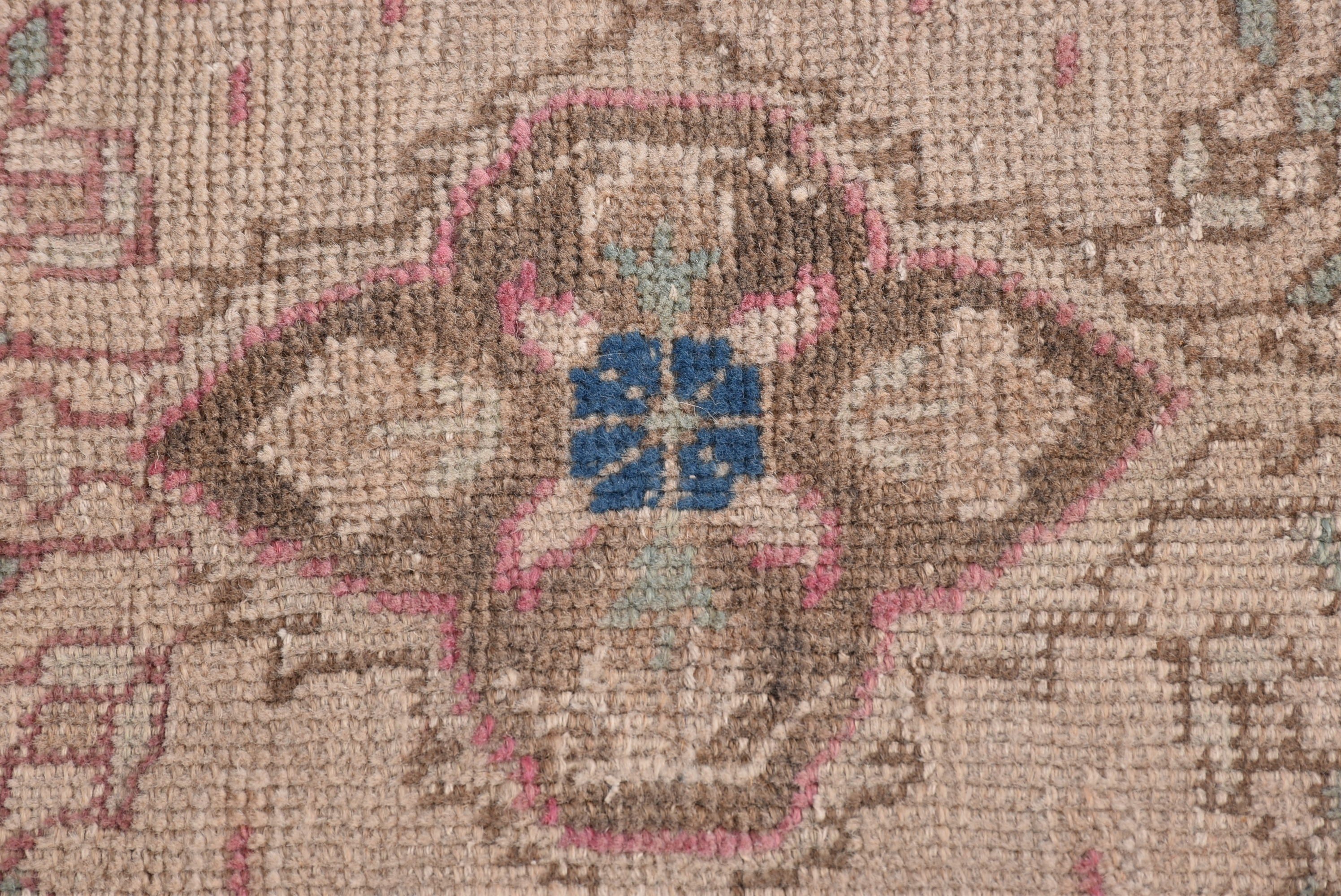 Türk Halısı, 3.2x4.9 ft Aksan Halısı, Pembe Boho Halıları, Giriş Halısı, Boho Vurgu Halısı, Yatak Odası Halıları, Modern Halılar, Vintage Halı, Giriş Yolu Halıları