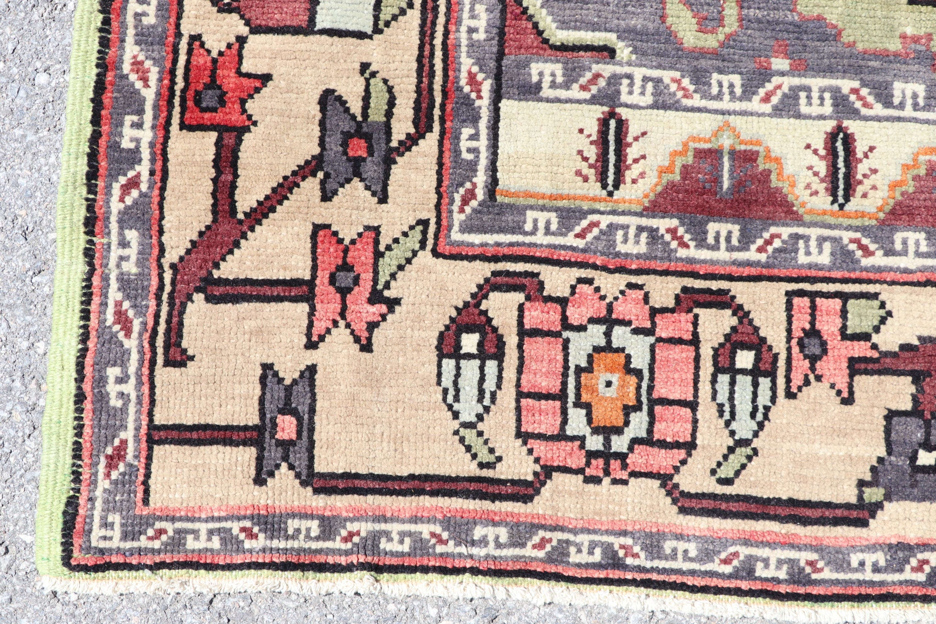 Bedroom Rug, Red Anatolian Rug, Anatolian Rugs, Turkish Rug, Living Room Rug, Pale Rug, Vintage Rugs, 5.3x11.5 ft Large Rugs, Antique Rug