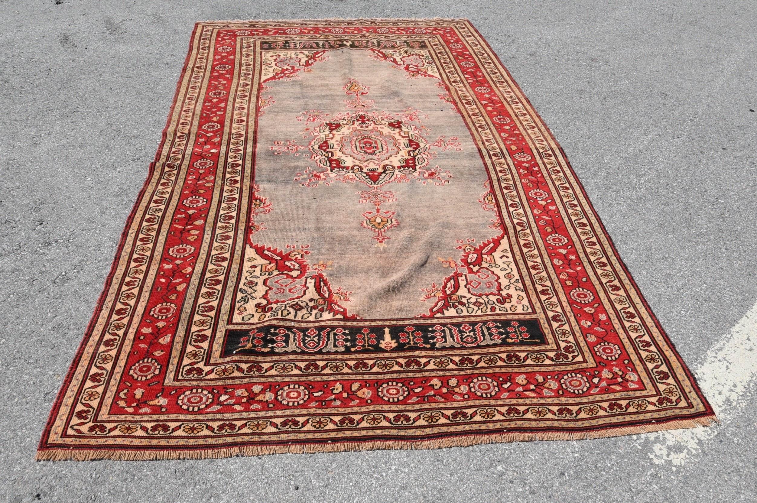 Fas Halısı, Oturma Odası Halıları, Yatak Odası Halısı, 5,9x10,2 ft Büyük Halı, Türk Halısı, Mutfak Halıları, Yurt Halısı, Vintage Halılar, Yemek Odası Halıları