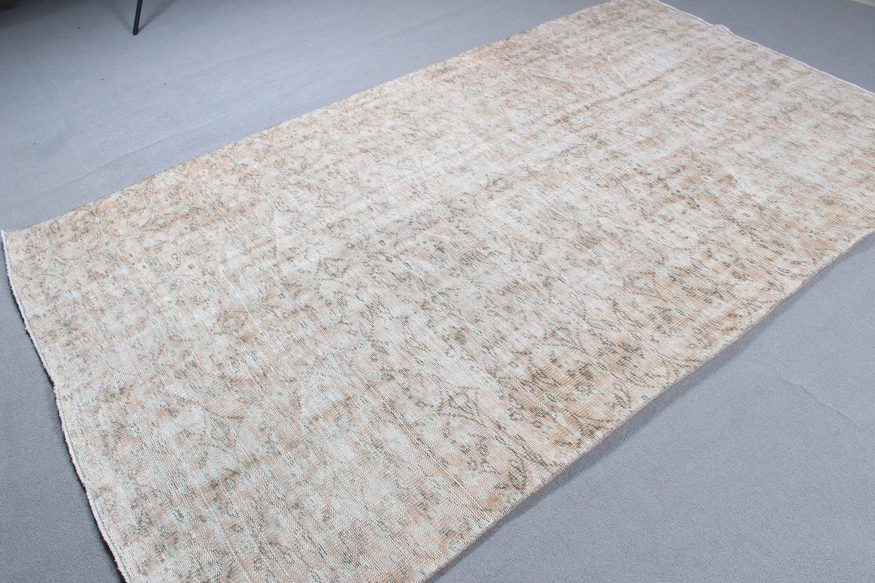 Vintage Rugs, Bedroom Rugs, Boho Rug, Living Room Rugs, Neutral Rug, Pink Oriental Rugs, Oriental Rug, Turkish Rug, 5.3x9 ft Large Rugs