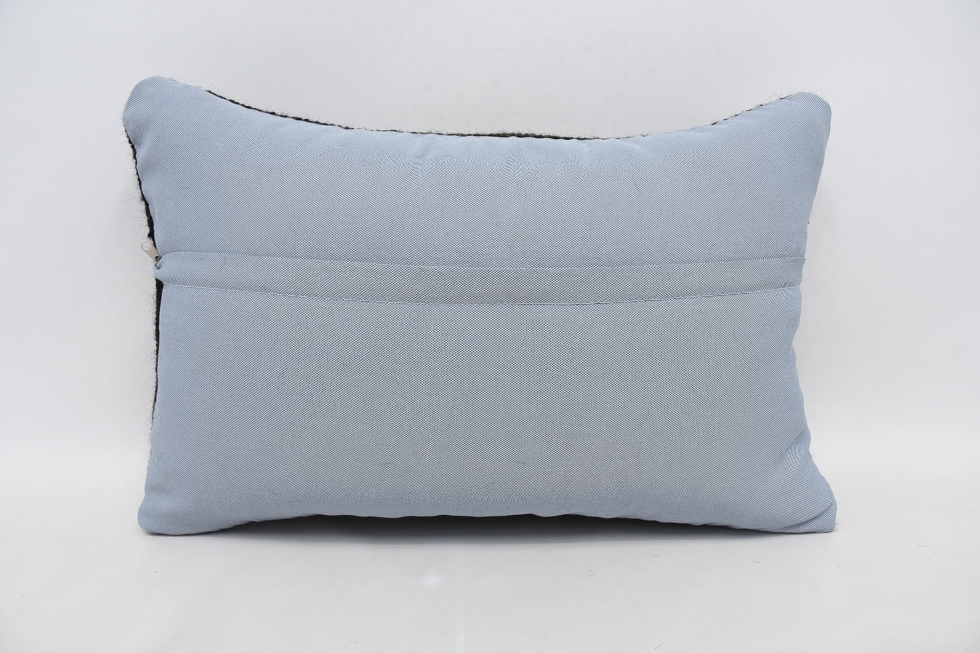 16"x24" Black Pillow Case, Vintage Kilim Throw Pillow, Pillow for Sofa, Boho Pillow Sham Cover, Accent Throw Pillow Cover