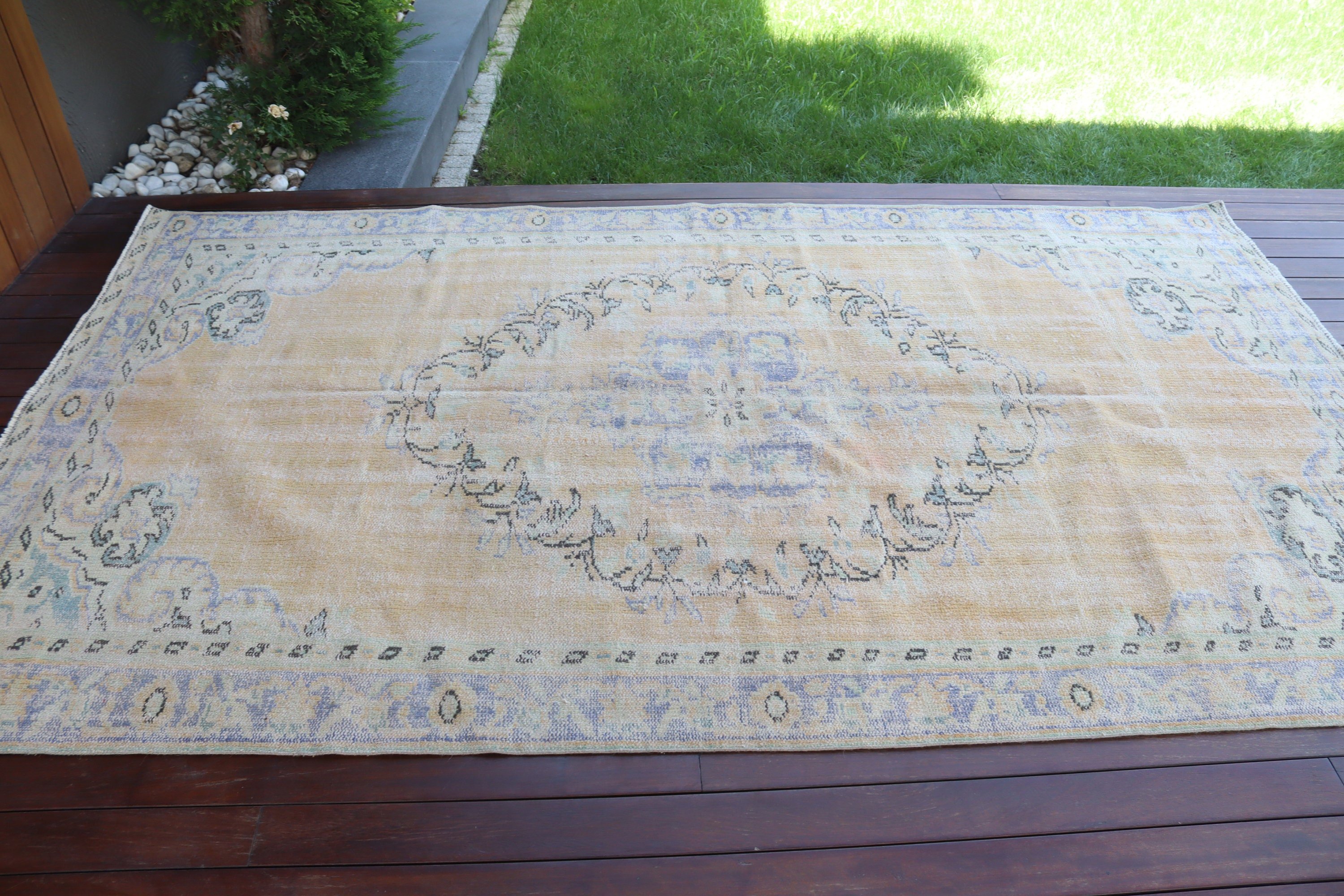 Turkish Rug, Beige Flatweave Rugs, Modern Rug, Vintage Rugs, Ethnic Rug, 5.2x8.9 ft Large Rugs, Salon Rug, Neutral Rugs, Dining Room Rug