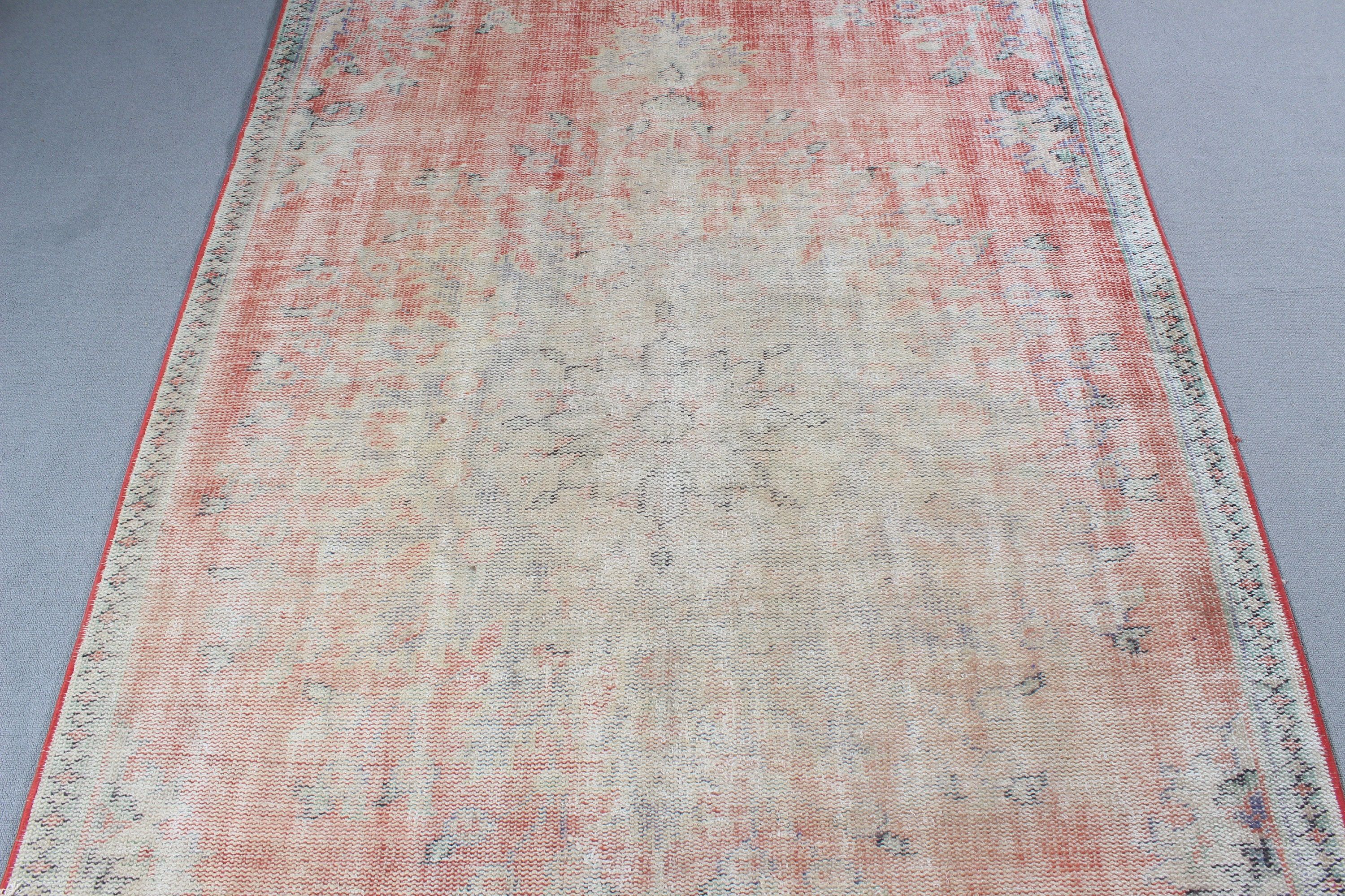 Beige Anatolian Rug, 5x9.1 ft Large Rugs, Vintage Rugs, Statement Rug, Large Vintage Rug, Turkish Rugs, Handwoven Rugs, Salon Rugs