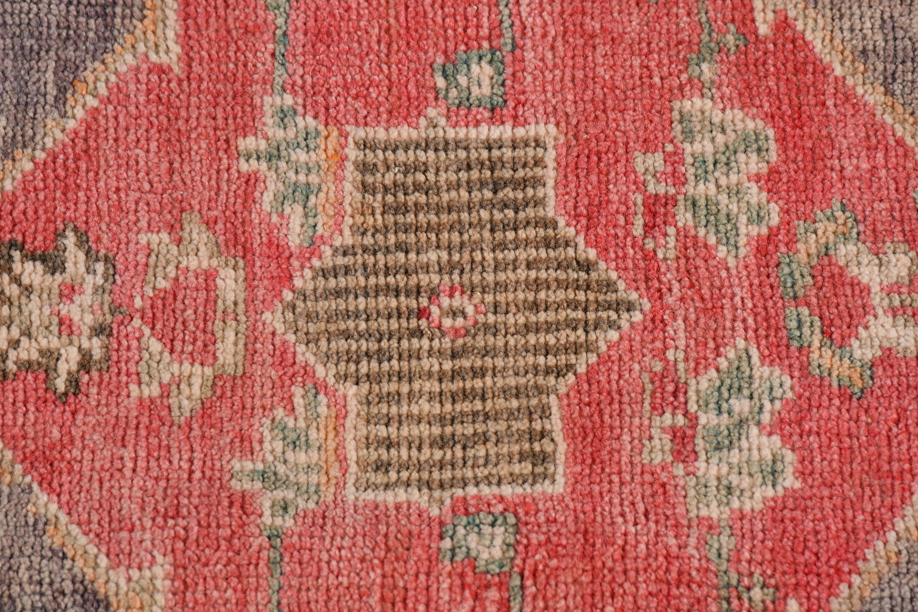 Vintage Rugs, Rugs for Indoor, 5.2x7 ft Area Rug, Bedroom Rug, Turkish Rug, Living Room Rugs, Oushak Rug, Red Floor Rug