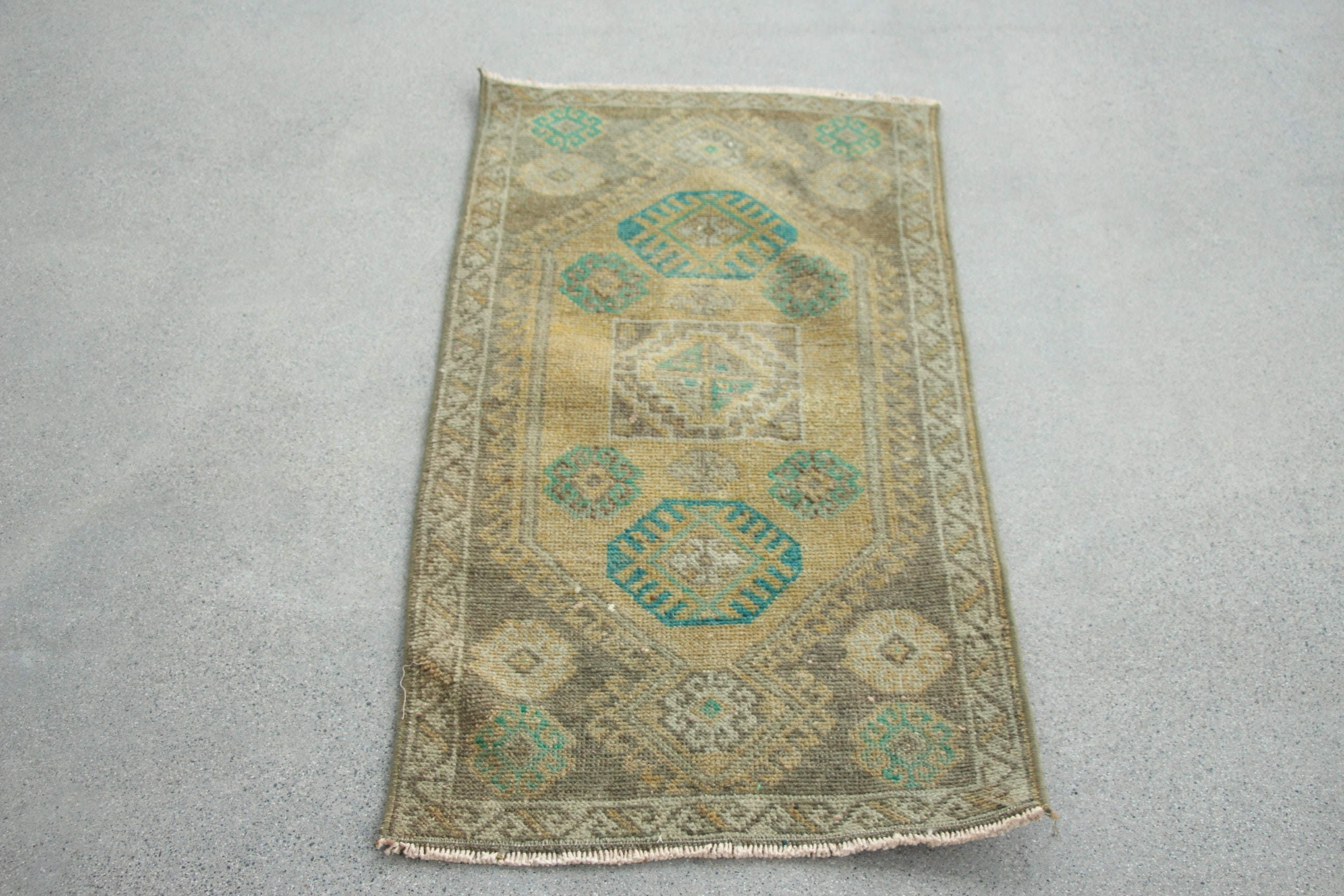 Türk Halıları, Mutfak Halıları, Çocuk Halısı, Vintage Halı, Nötr Halı, 1,7x3,3 ft Küçük Halılar, Kahverengi Yer Halısı, Lüks Halılar, Kapı Paspası Halıları