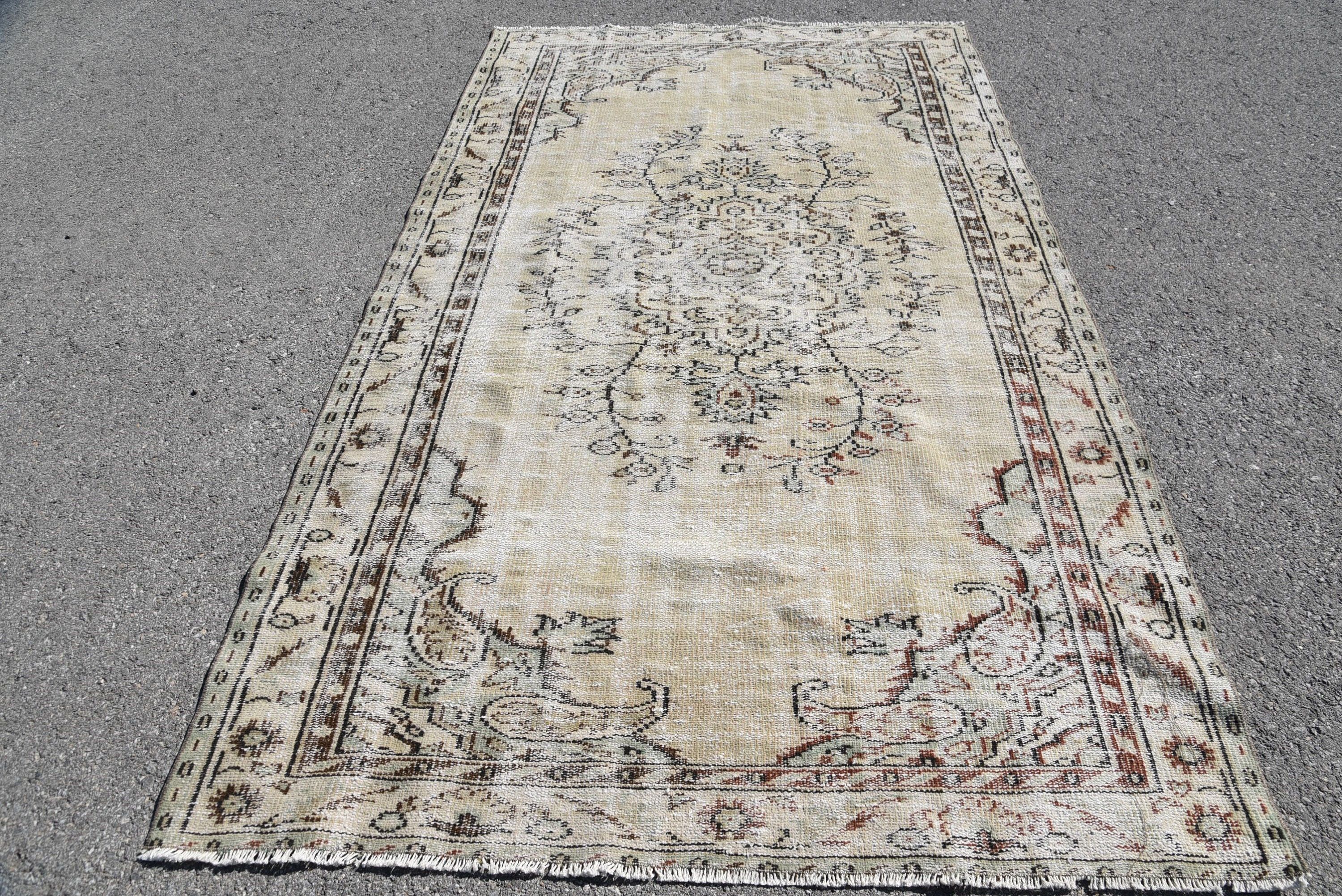 5.2x8.7 ft Büyük Halı, Yemek Odası Halıları, Yatak Odası Halısı, Türk Halısı, Salon Halısı, Yün Halısı, Oryantal Halı, Büyük Yün Halı Halıları, Vintage Halı