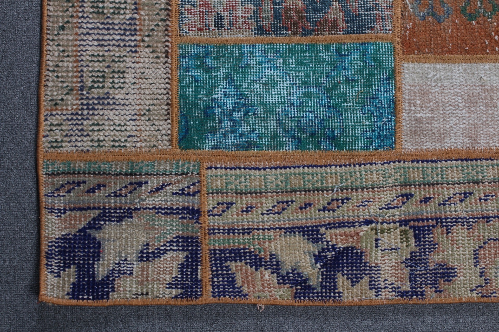 Gökkuşağı Antika Halı, Yatak Odası Halısı, Vintage Halı, 3.2x9.8 ft Runner Halıları, Türk Halıları, Runner Halıları, Koridor Halıları, Merdiven Halıları, Havalı Halılar