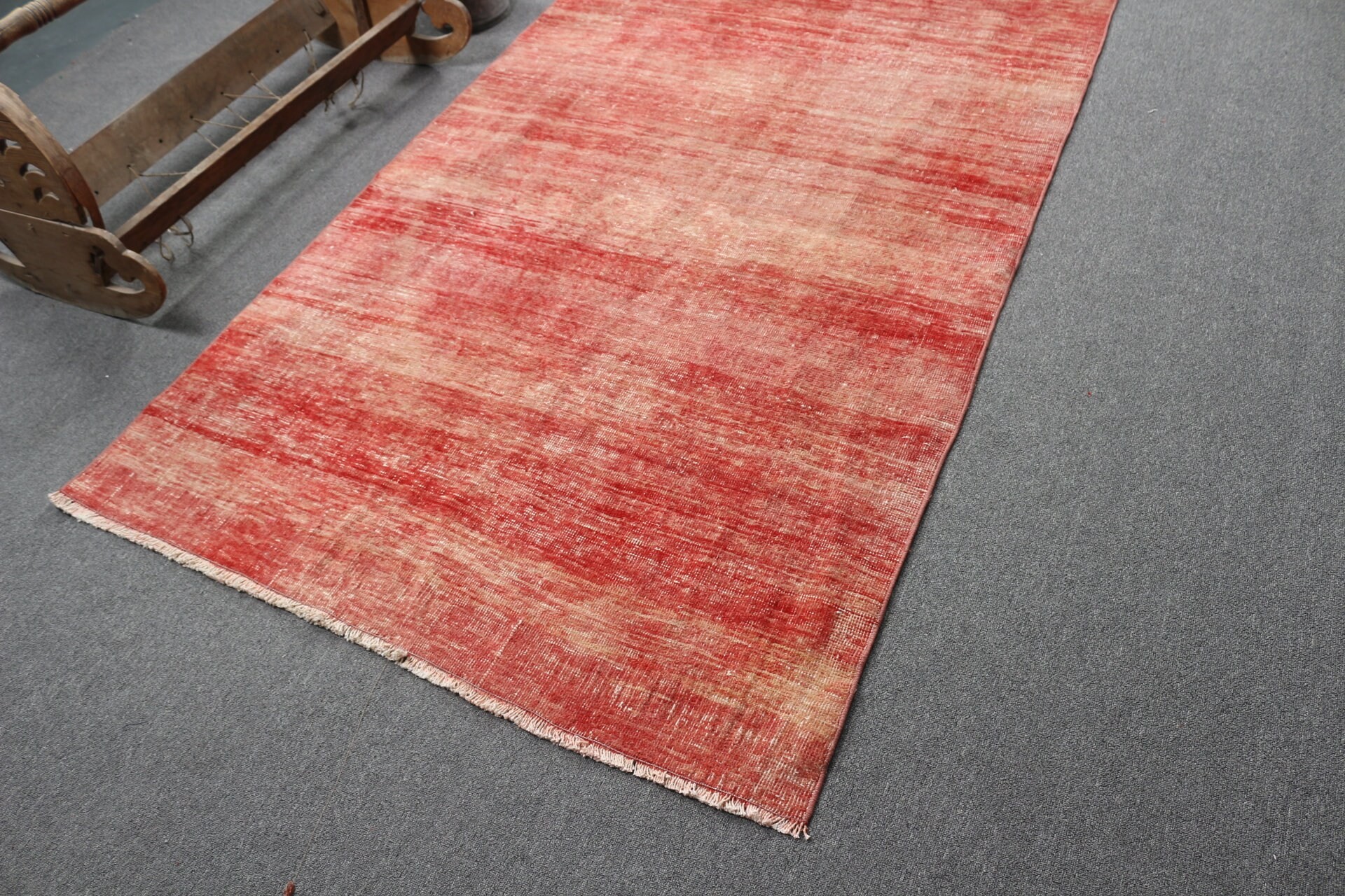 Stair Rug, Dorm Rug, Rugs for Runner, Vintage Rug, Red Cool Rug, Anatolian Rugs, Turkish Rug, 4.2x11.6 ft Runner Rugs, Home Decor Rug