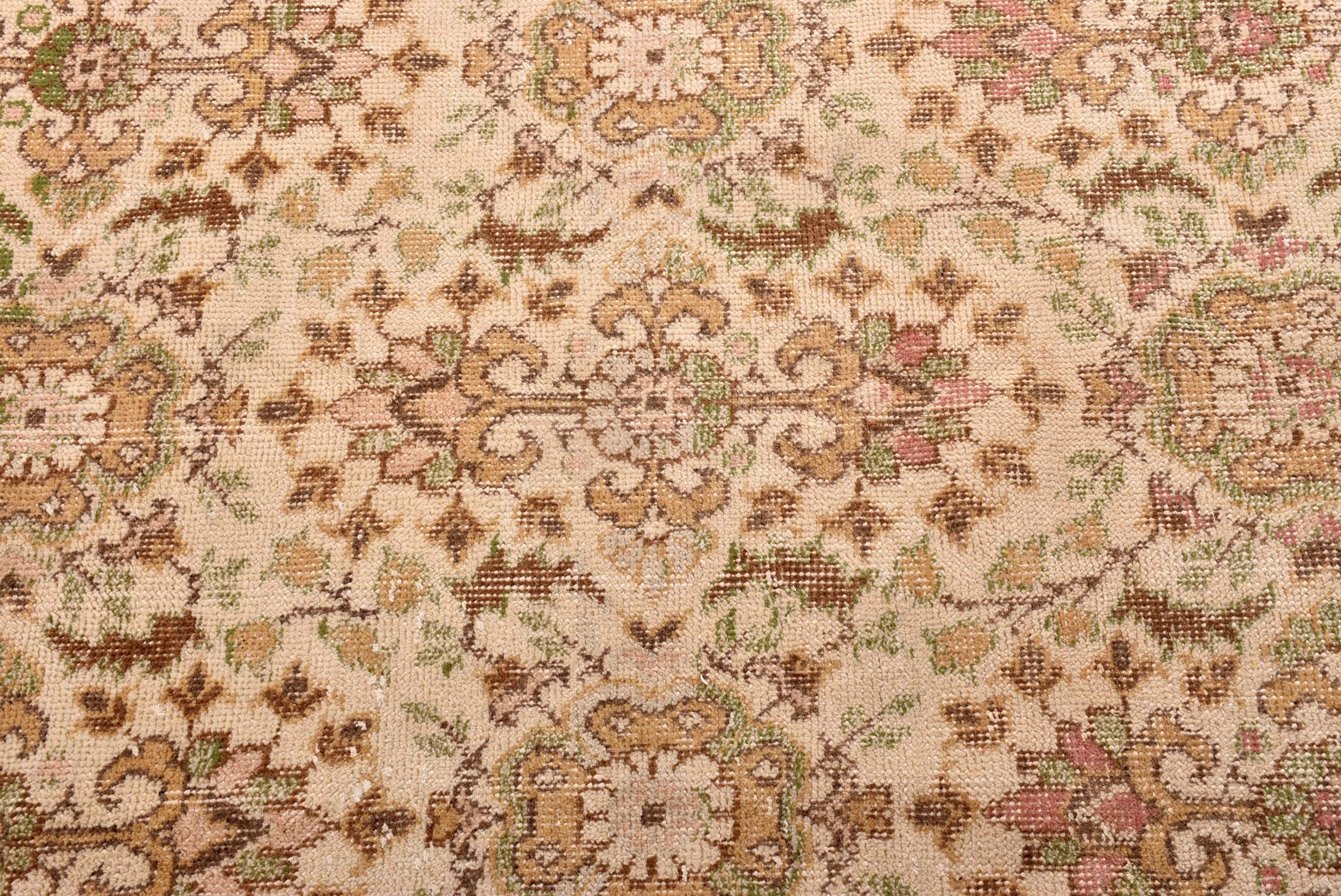 5.9x10.4 ft Large Rugs, Beige Anatolian Rug, Vintage Rugs, Statement Rugs, Salon Rug, Dining Room Rugs, Turkish Rugs, Oriental Rug