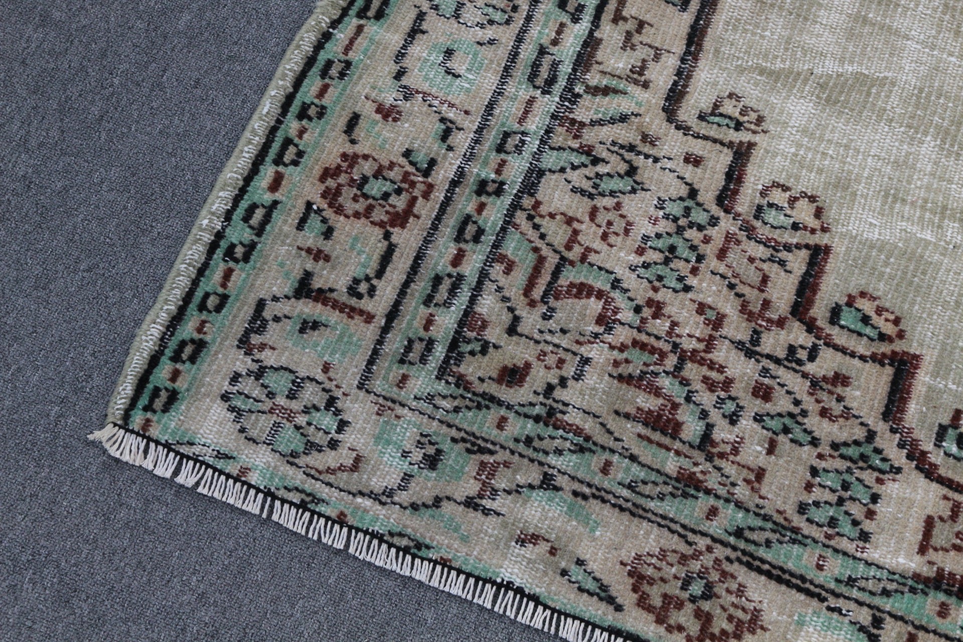 Rugs for Salon, Vintage Rug, Turkish Rugs, Cool Rug, Green Oriental Rugs, Salon Rug, Bedroom Rugs, 5.5x8.5 ft Large Rugs, Home Decor Rug