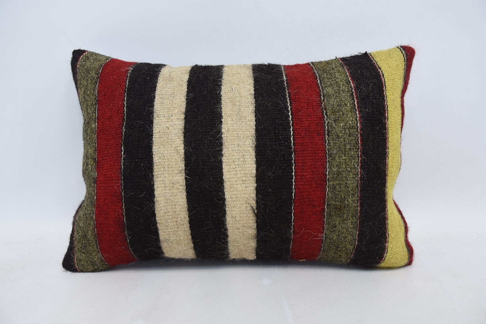 16"x24" Brown Cushion Case, Pillow for Couch, Natural Pillow, Ethnic Pillow Sham, Turkish Pillow, Antique Pillows