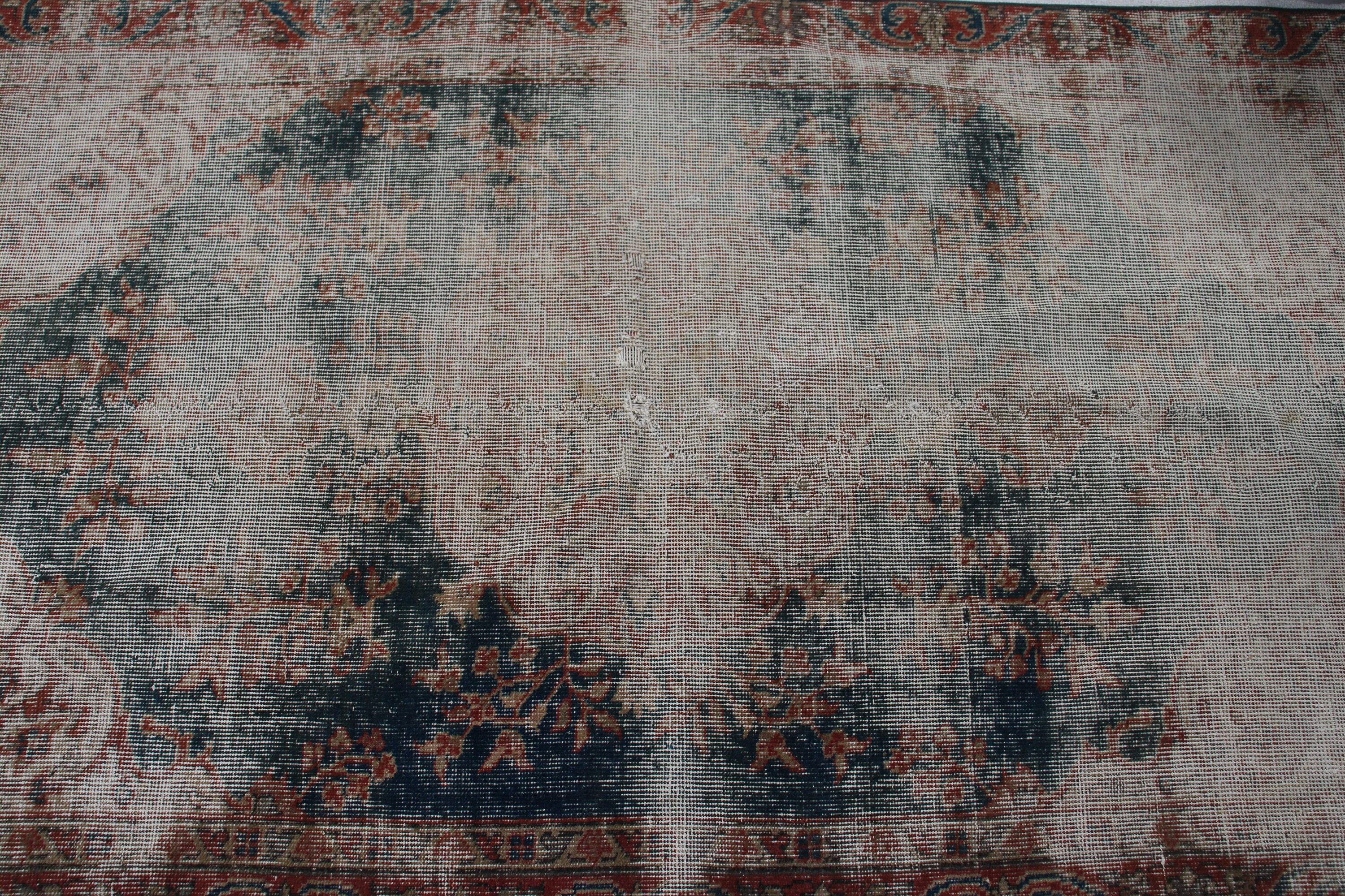 Yatak Odası Halıları, Antika Halılar, Vintage Halılar, Ev Dekorasyonu Halıları, Türk Halıları, Mavi Lüks Halılar, 3.4x5.7 ft Accent Halı, Vintage Accent Halı