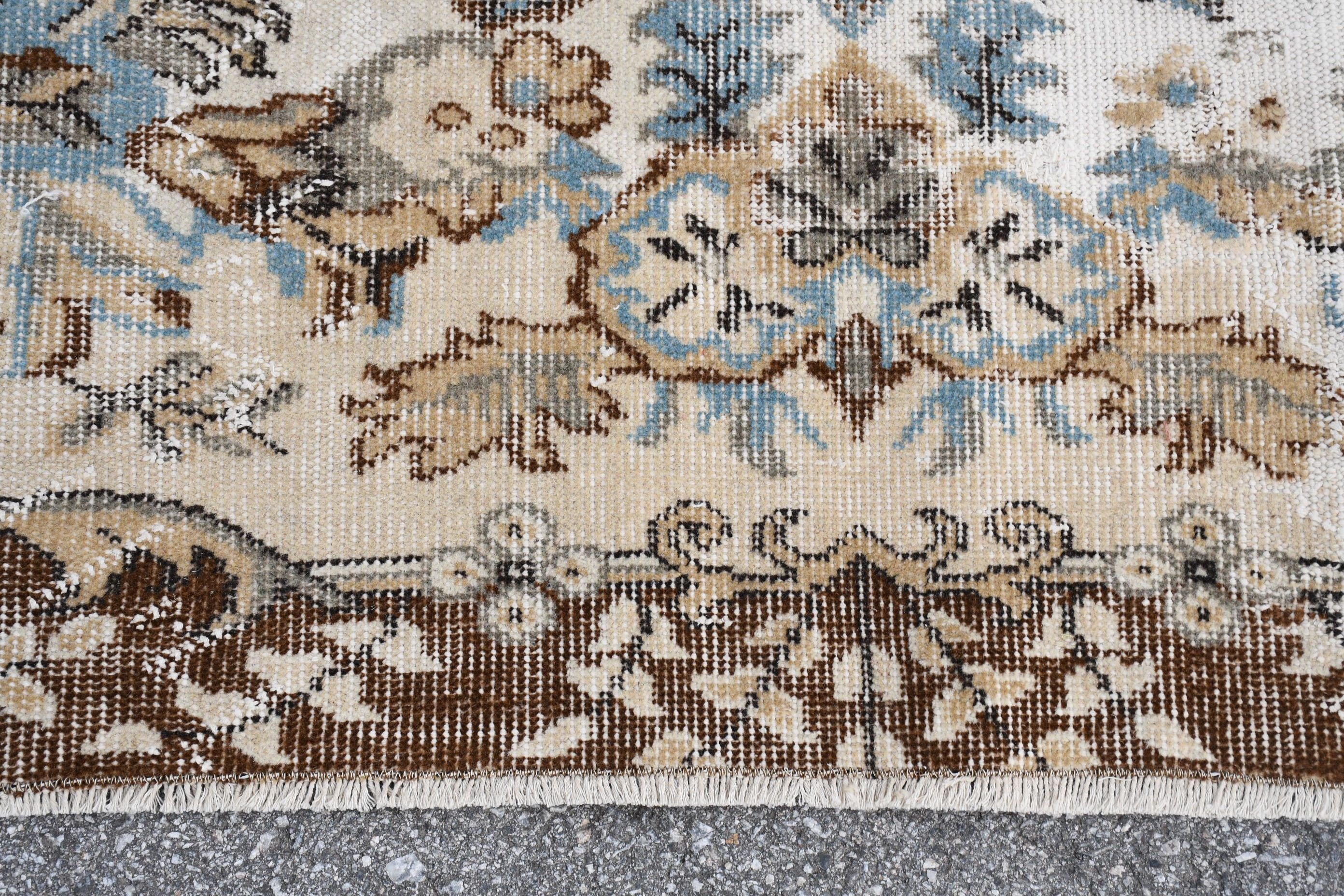 Salon Rug, Designer Rugs, 5.2x8.5 ft Large Rug, Turkish Rug, Cool Rug, Rugs for Salon, Brown Kitchen Rug, Bedroom Rugs, Vintage Rug