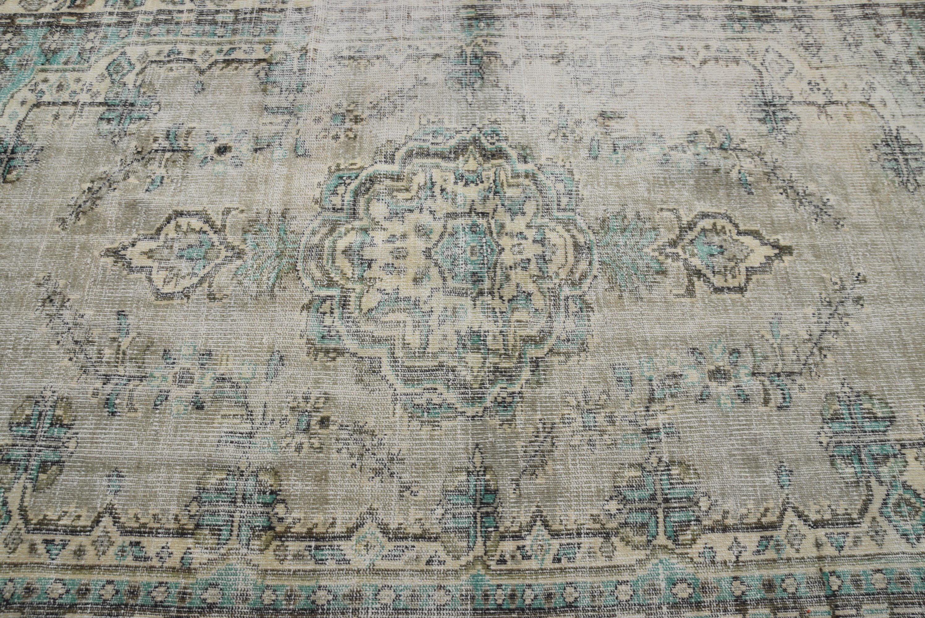 Salon Halısı, Yatak Odası Halısı, Oturma Odası Halıları, Türk Halıları, Gri Yün Halı, Vintage Halılar, Anadolu Halısı, 5.4x9.2 ft Büyük Halı, Yer Halısı