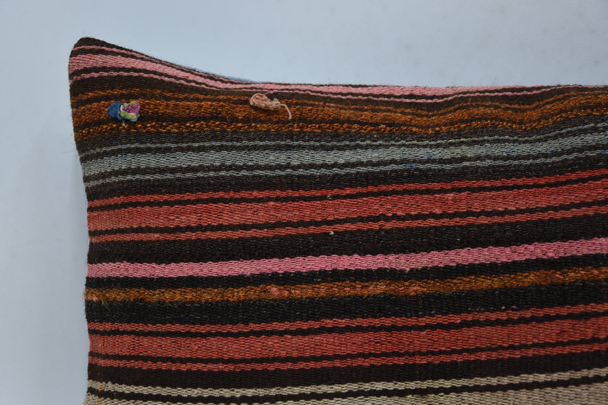 Antika Yastıklar, Ev Dekor Yastık, Tribal Yastık, Vintage Yastık, 12"x20" Kırmızı Yastık Kılıfı, Nomadic Yastık Kılıfı, Sessiz Minder Kılıfı