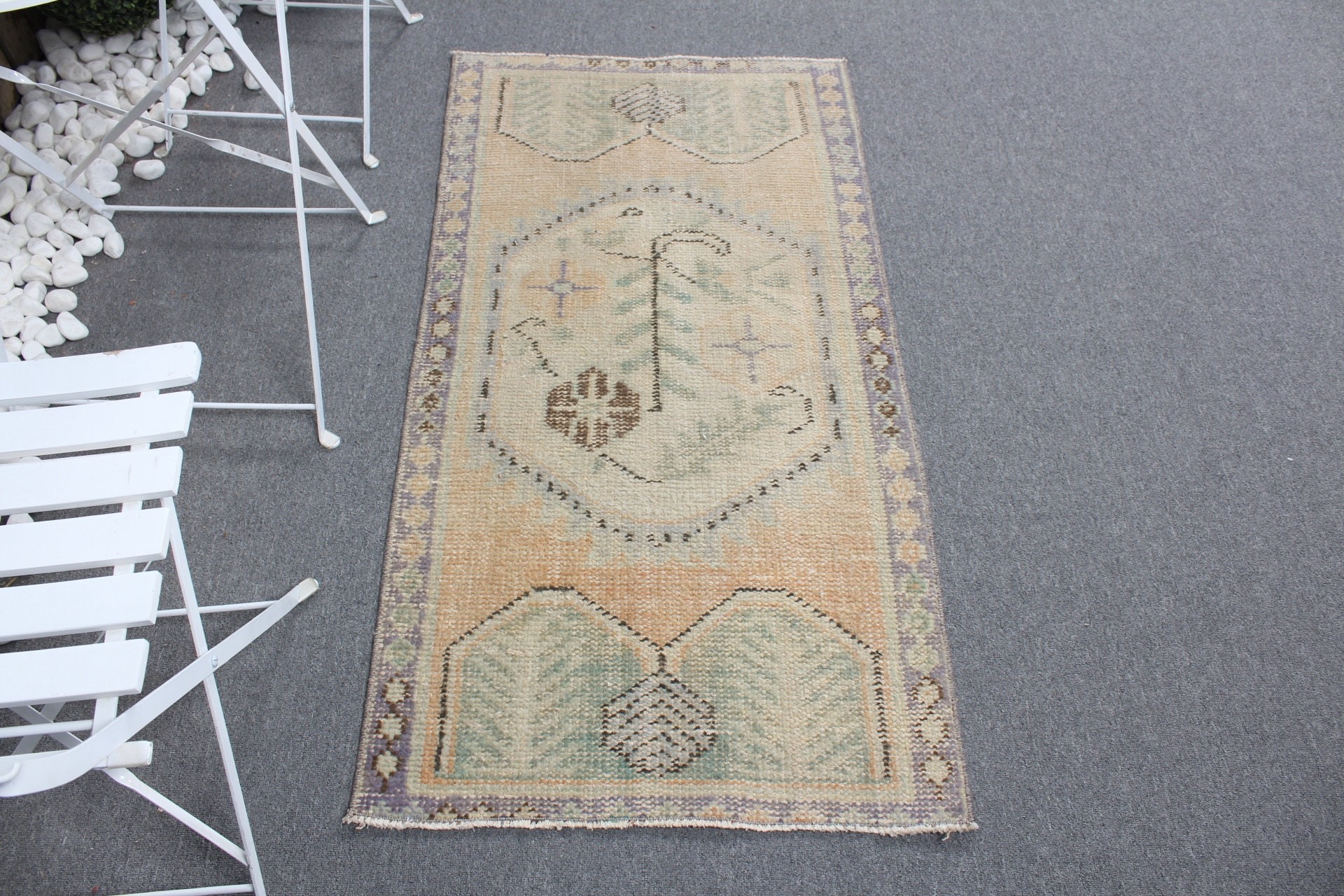 Geometrik Halı, Banyo Halısı, Türk Halıları, Vintage Halılar, Havalı Halı, Turuncu Düz Dokuma Halılar, Yatak Odası Halıları, Yatak Odası Halısı, 2,4x4,6 ft Küçük Halılar