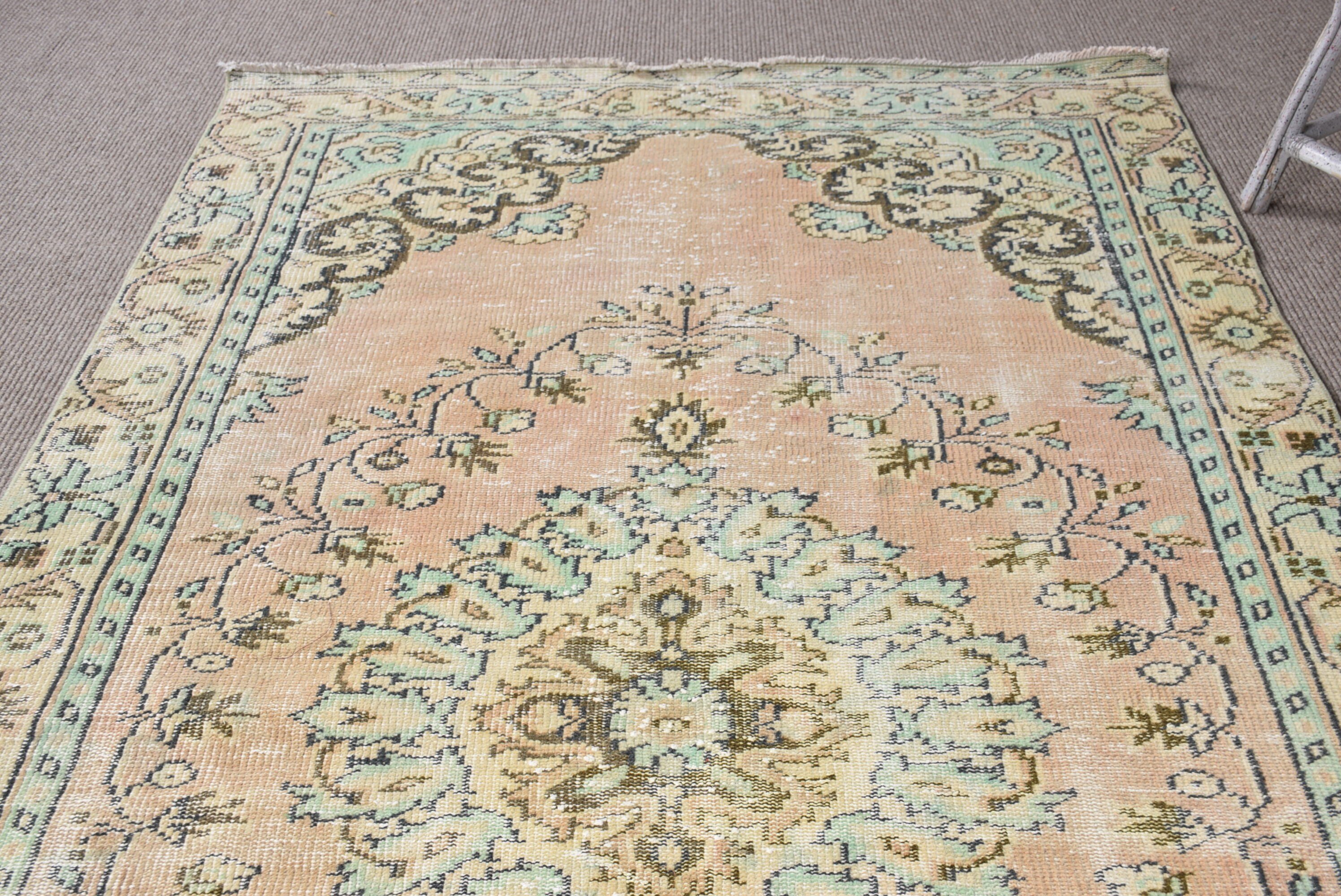 Yatak Odası Halısı, Vintage Halılar, Yemek Odası Halıları, Oushak Halısı, Salon Halısı, Bej Antika Halı, Yatak Odası Halıları, Türk Halısı, 4.9x9 ft Büyük Halı