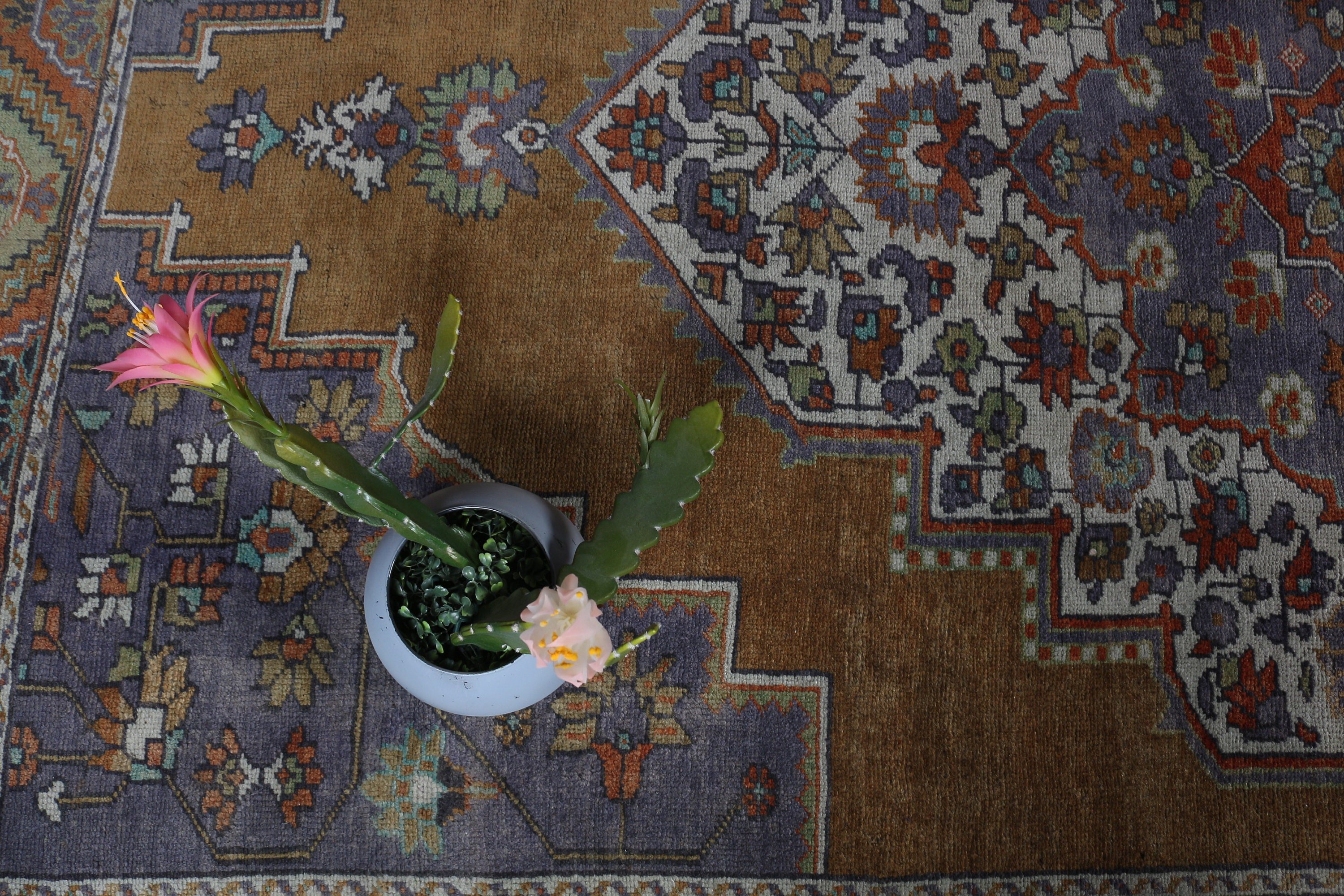 Green Moroccan Rug, Dining Room Rug, Kitchen Rug, Vintage Rug, Retro Rug, 4.5x9.4 ft Large Rug, Home Decor Rug, Turkish Rug, Salon Rug