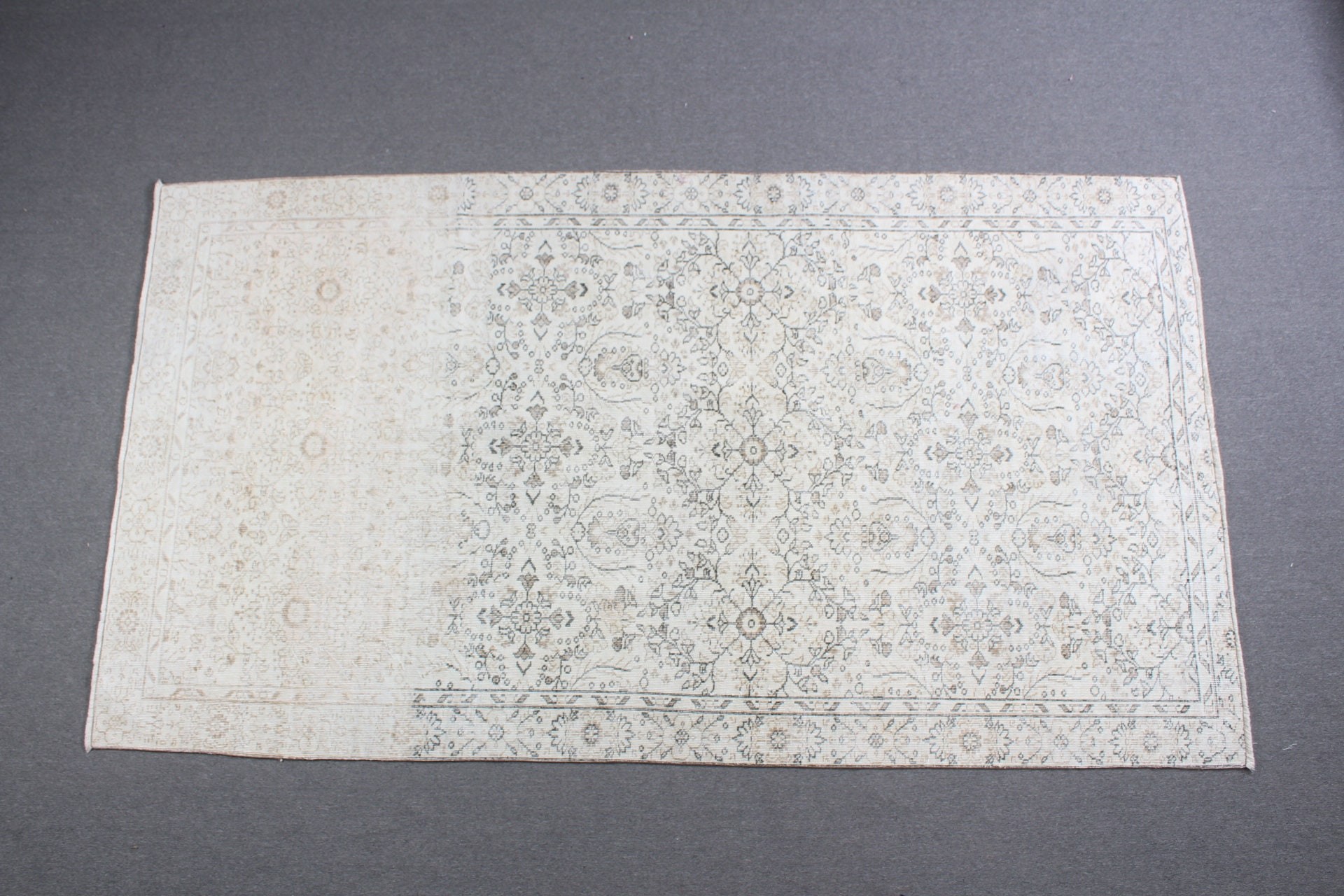 Bej 5.3x9.6 ft Büyük Halılar, Mutfak Halısı, Yatak Odası Halıları, Yatak Odası Halıları, Oturma Odası Halıları, Türk Halısı, Vintage Halı