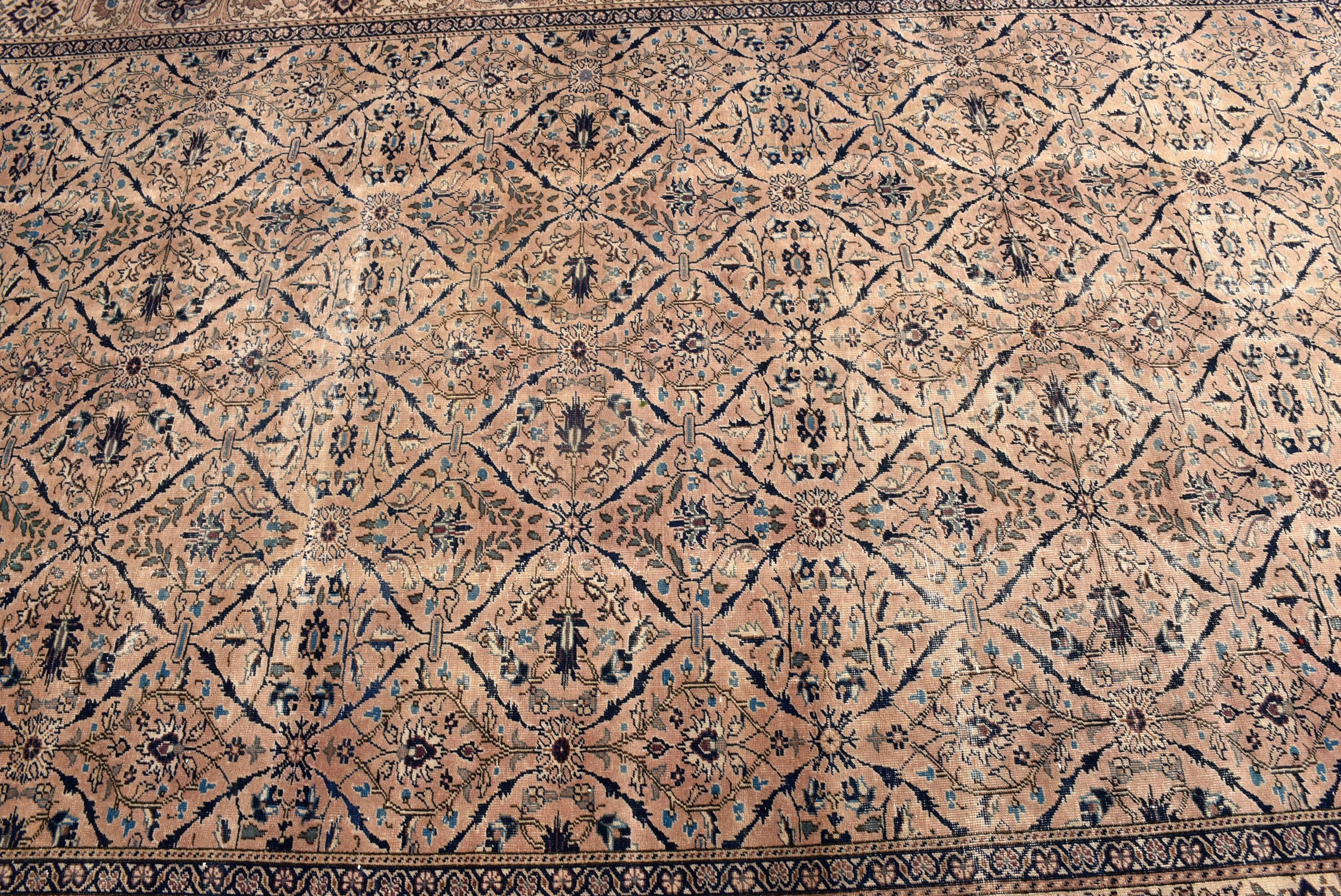 Vintage Halılar, Bej Yer Halıları, Oturma Odası Halıları, Türk Halısı, Ev Dekorasyonu Halıları, Boho Halısı, Yemek Odası Halıları, Harika Halılar, 5,9x8,9 ft Büyük Halı