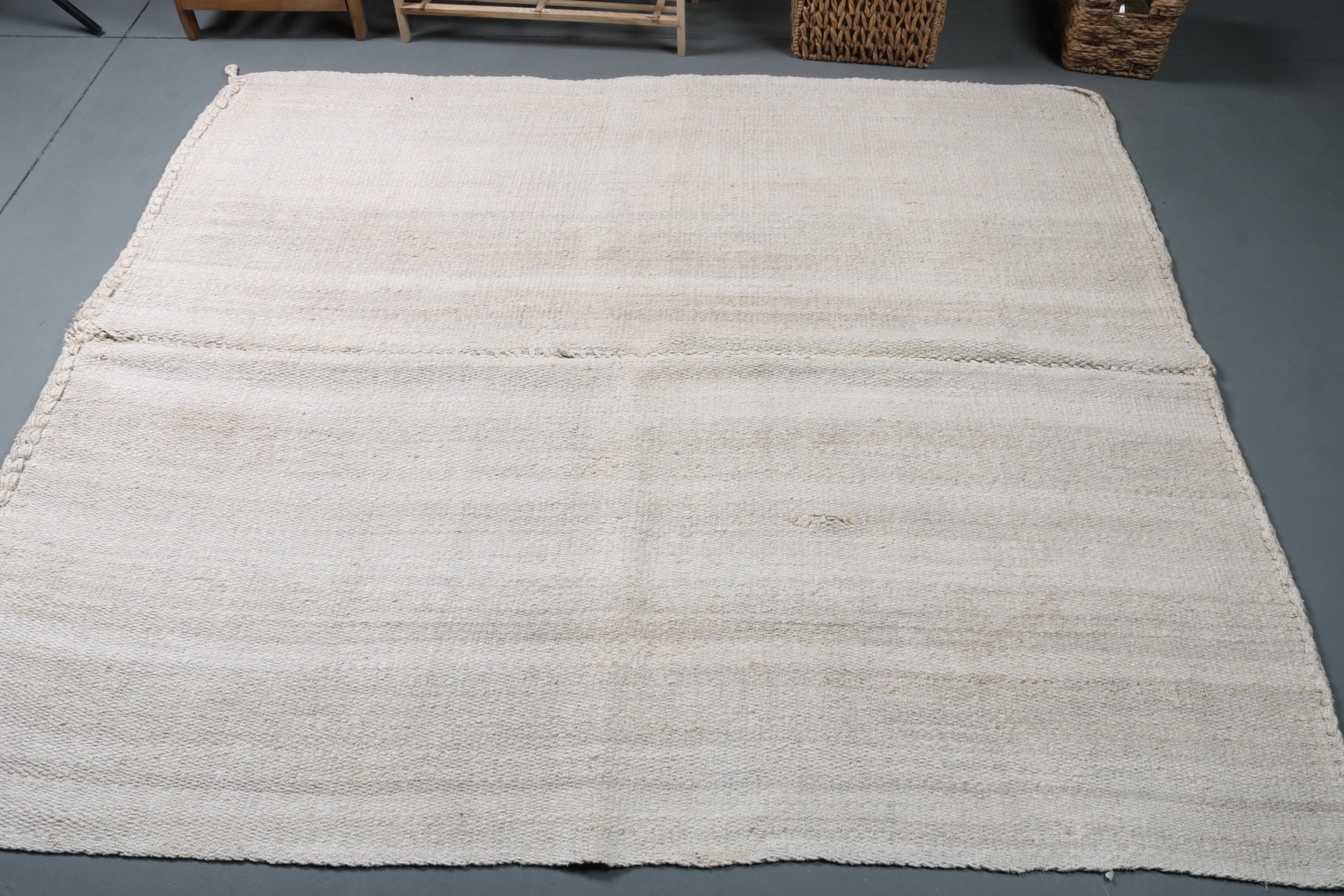 İç Mekan Halısı, Türk Halısı, Mutfak Halıları, Pastel Halı, Vintage Alan Kilimleri, Vintage Halılar, Mutfak Halısı, 5.4x6.2 ft Alan Halıları, Fas Halısı