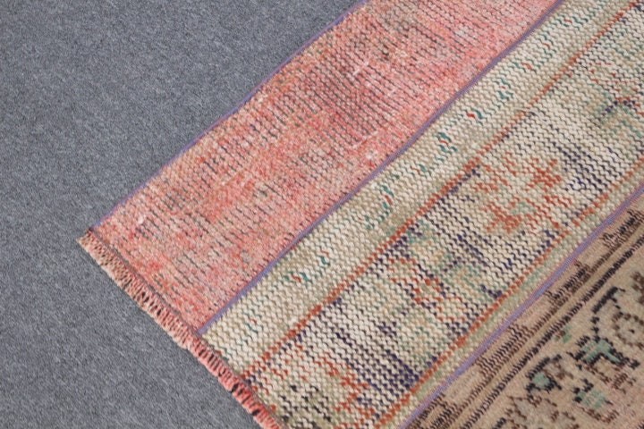 Anatolian Rug, Vintage Rugs, Rugs for Hallway, Kitchen Rugs, 2.7x7 ft Runner Rug, Bedroom Rugs, Turkish Rugs, Blue Wool Rug, Outdoor Rug