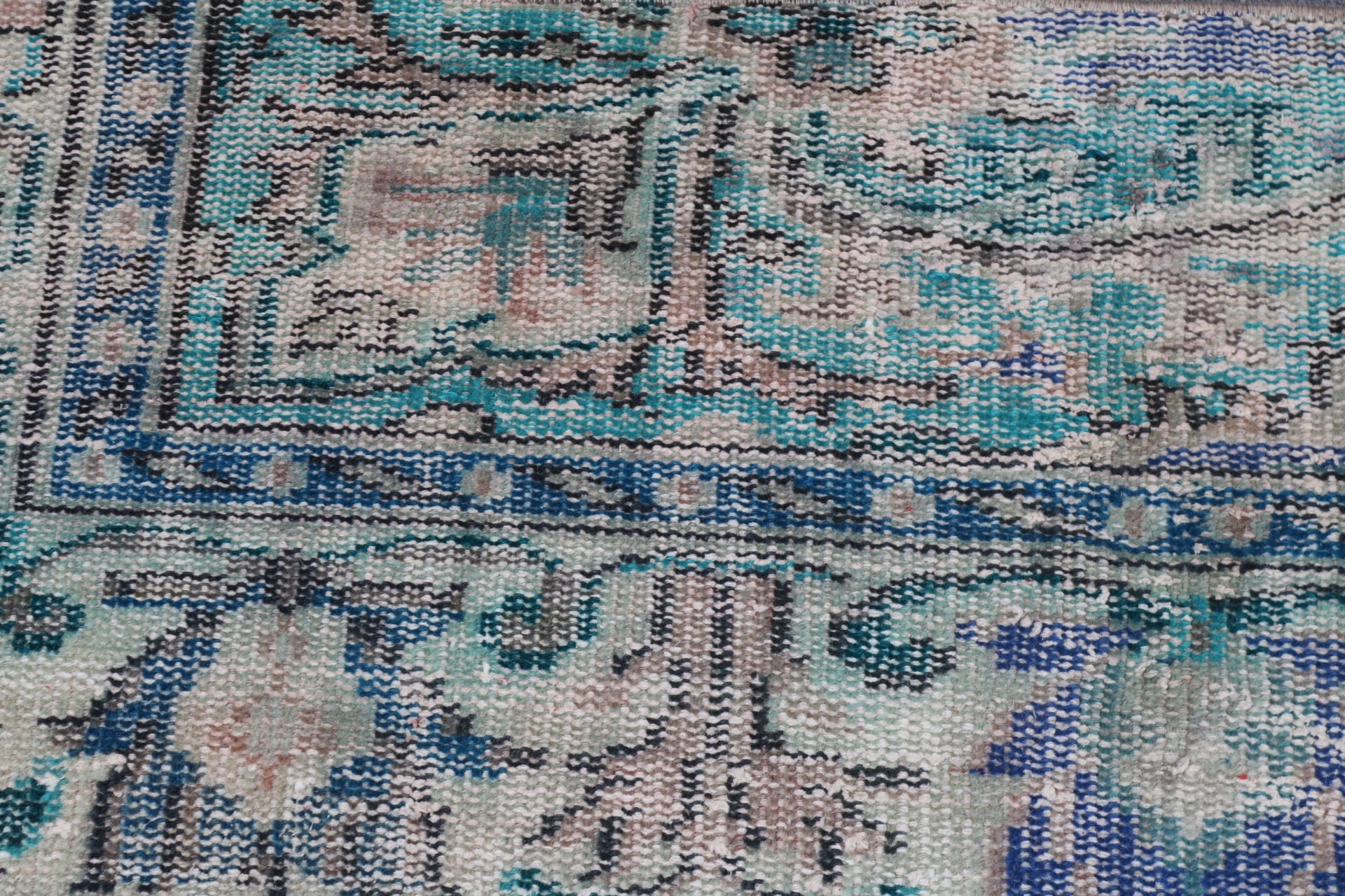 Türk Halıları, Paspas Halısı, Yer Halısı, 1.5x3.1 ft Küçük Halılar, El Dokuma Halı, Yatak Odası Halıları, Yeşil Fas Halısı, Vintage Halı