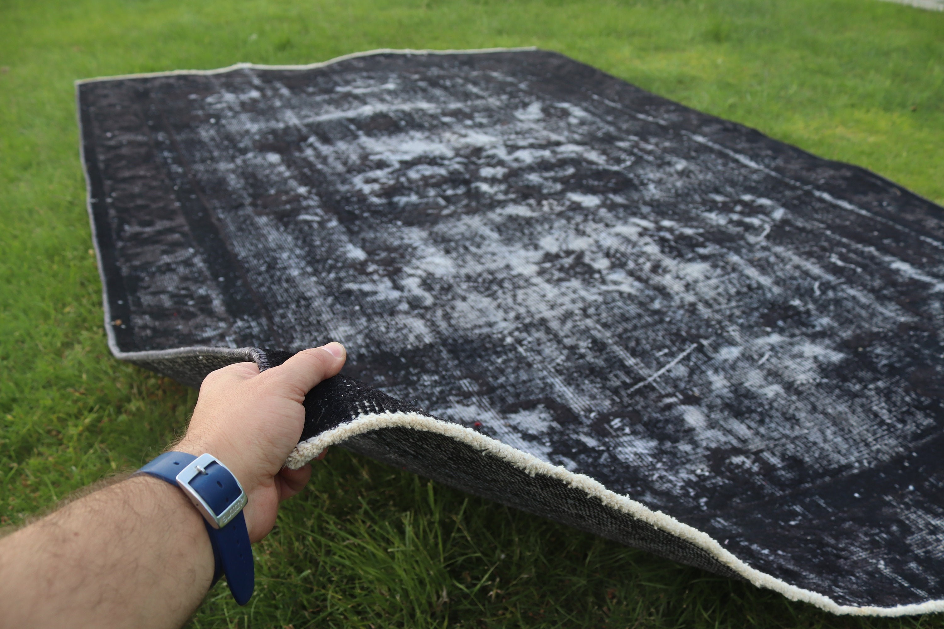 Handwoven Rug, Living Room Rug, Kitchen Rug, 5.9x8.9 ft Large Rug, Turkish Rug, Outdoor Rug, Gray Luxury Rugs, Vintage Rug, Bedroom Rug