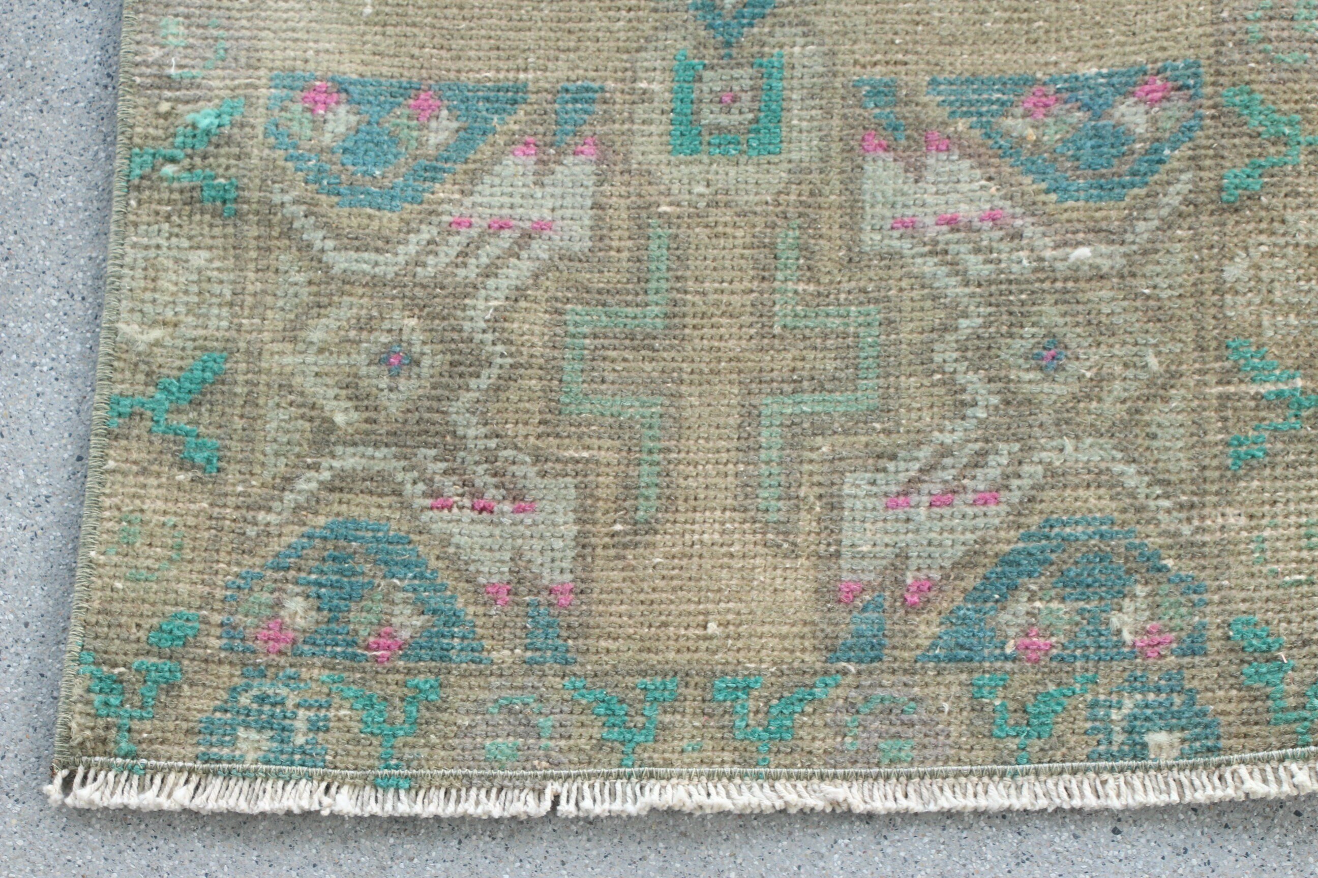 Vintage Halı, Boho Halı, Egzotik Halı, Ev Dekorasyonu Halısı, Küçük Alan Halıları, Kahverengi El Dokuma Halı, Kapı Paspası Halıları, Türk Halıları, 1.6x2.9 ft Küçük Halılar