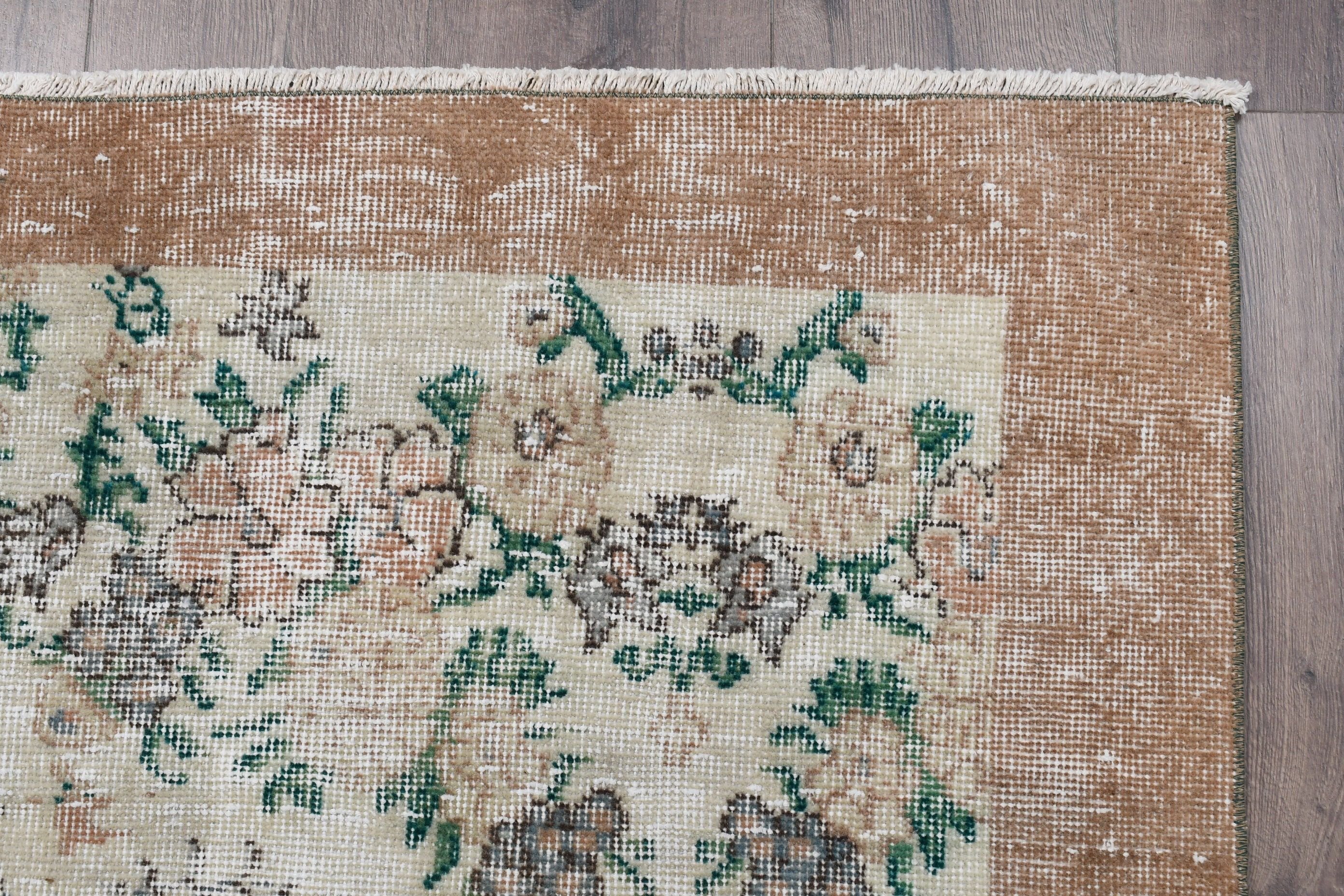 Vintage Rugs, Oushak Rug, Bedroom Rug, Green Oriental Rug, Old Rug, Turkish Rug, Rugs for Area, Floor Rug, Moroccan Rugs, 4.8x8 ft Area Rug