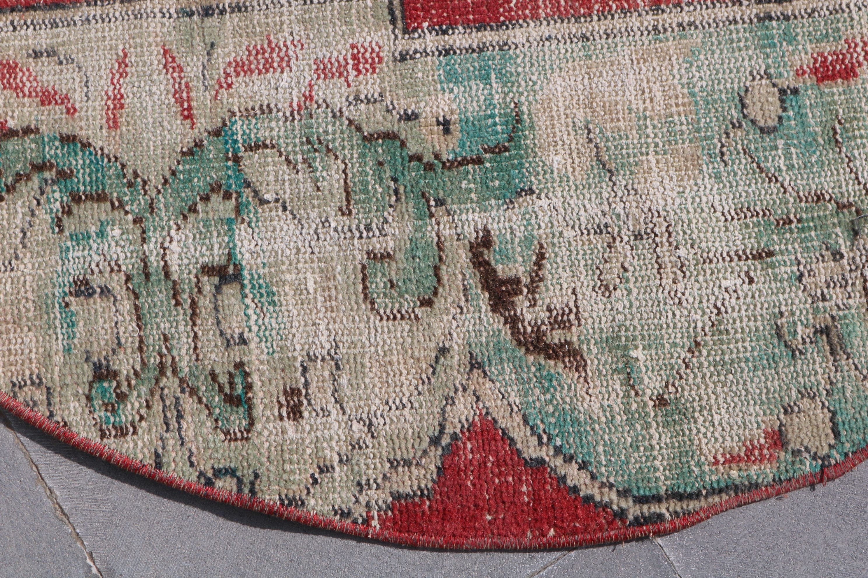 Rugs for Bedroom, 4.1x4.1 ft Accent Rug, Vintage Rug, Antique Rug, Nursery Rugs, Turkey Rug, Floor Rug, Entry Rugs, Turkish Rug, Cool Rugs