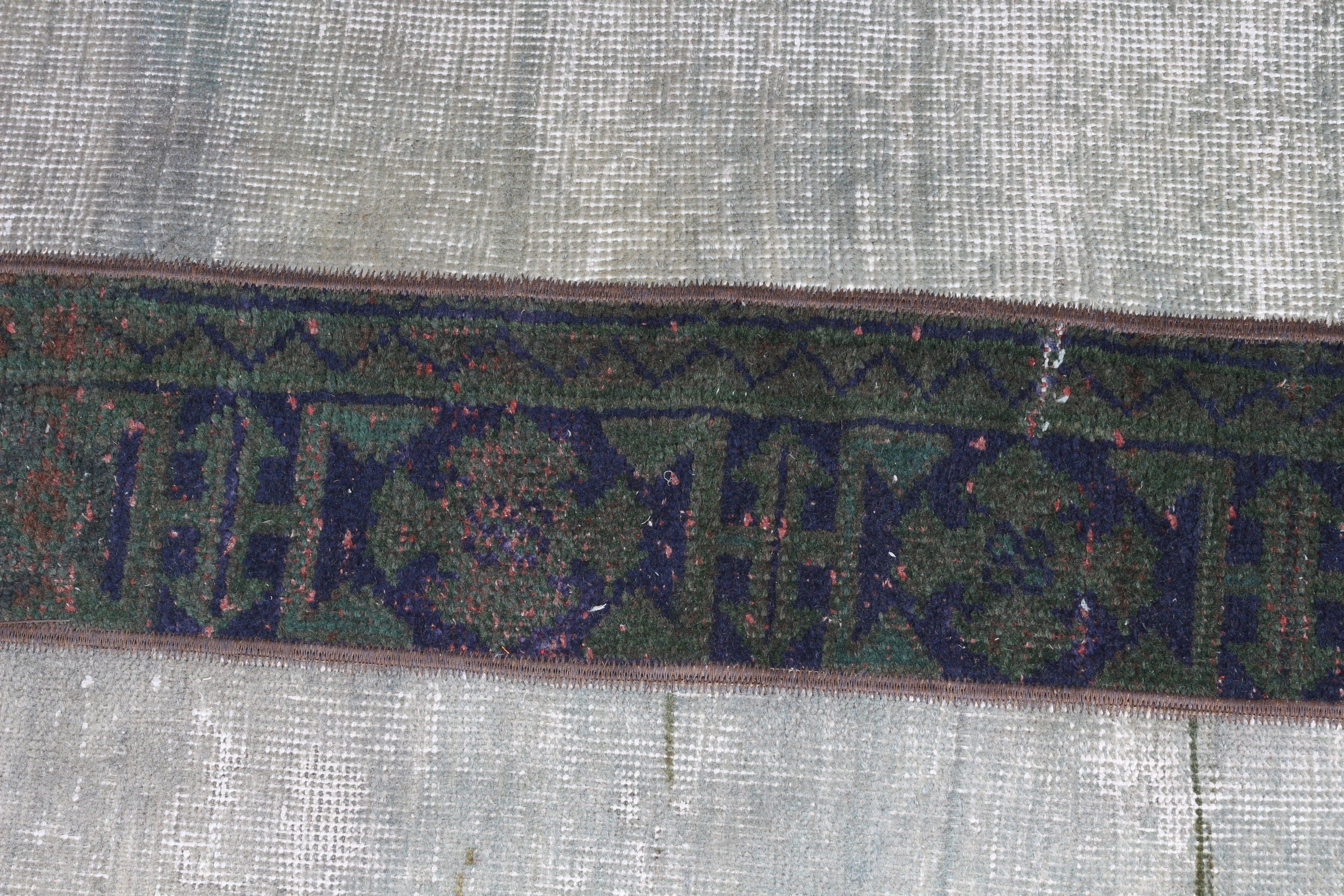 Green Moroccan Rugs, 1.9x3 ft Small Rugs, Rugs for Bath, Turkish Rugs, Cool Rugs, Oushak Rug, Wall Hanging Rugs, Vintage Rugs, Car Mat Rug