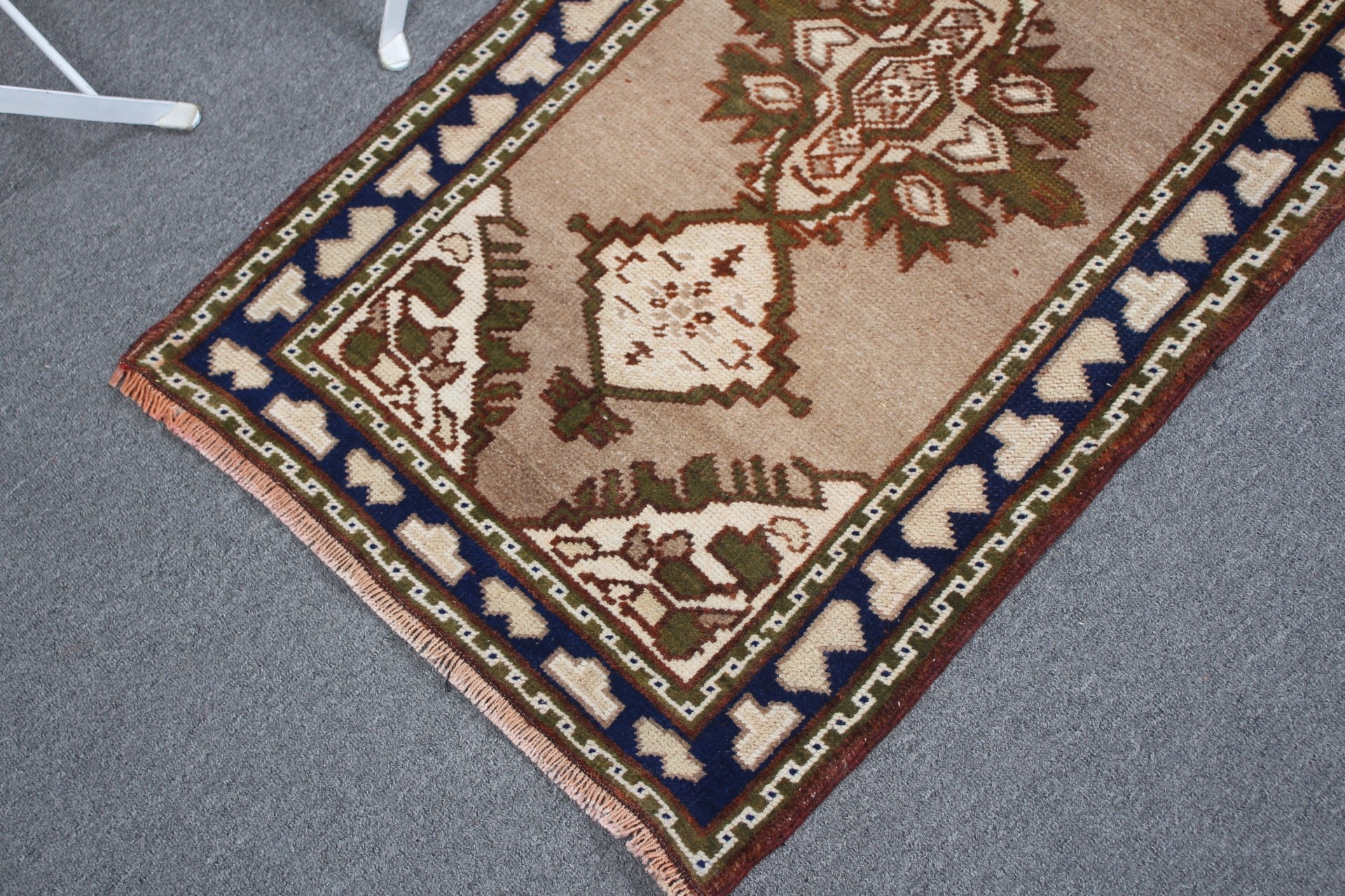 Yatak Odası Halıları, Vintage Halı, Çocuk Halısı, Anadolu Halısı, Araba Paspası Halıları, Türk Halısı, Giriş Halısı, 1.9x3.3 ft Küçük Halılar, Kahverengi Yün Halı